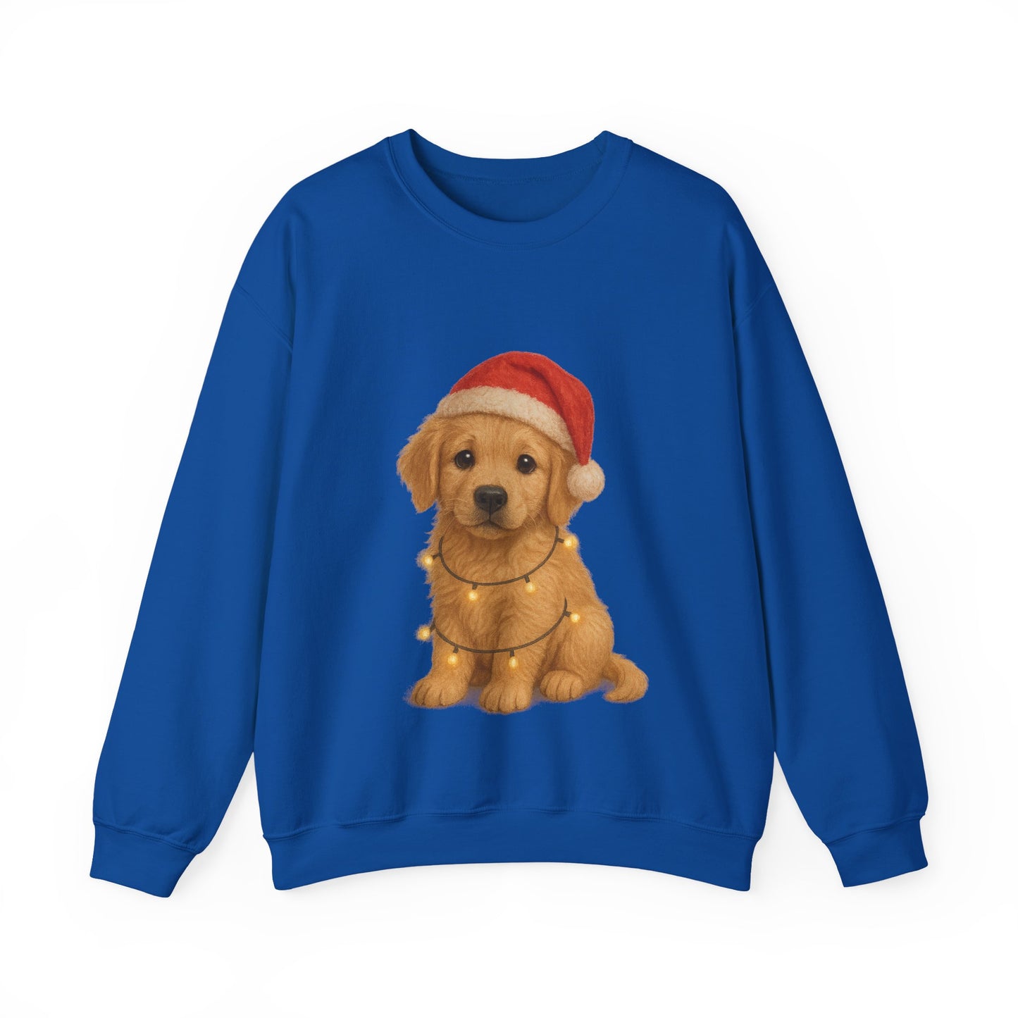 Golden Retriever Puppy Christmas Jumper