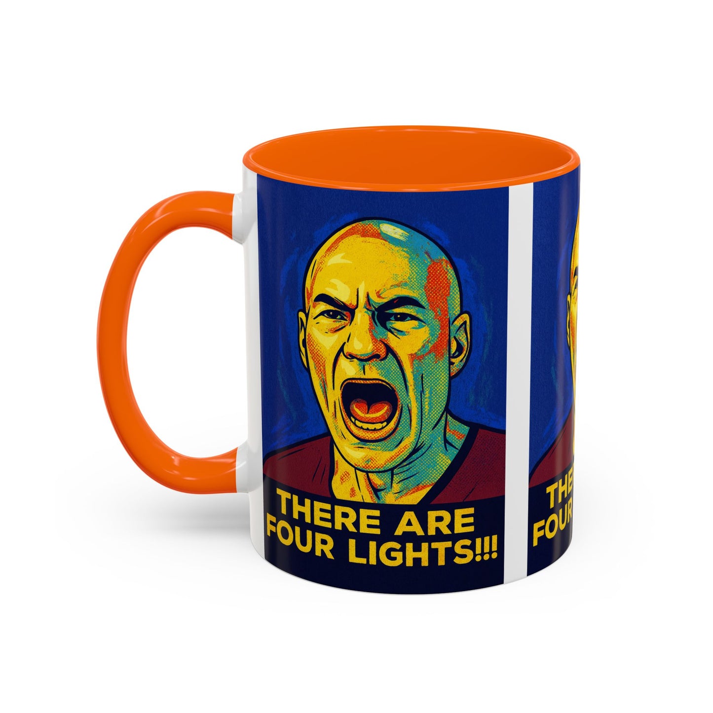 Star Trek Captain Picard Four Lights Mug