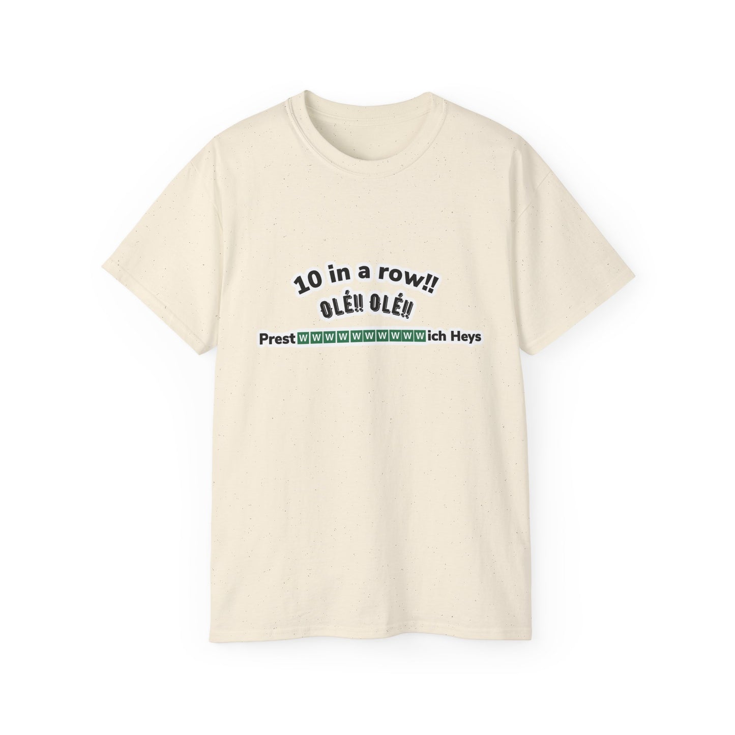 Prestwwwwwwwwwwich Heys Unisex Ultra Cotton Tee