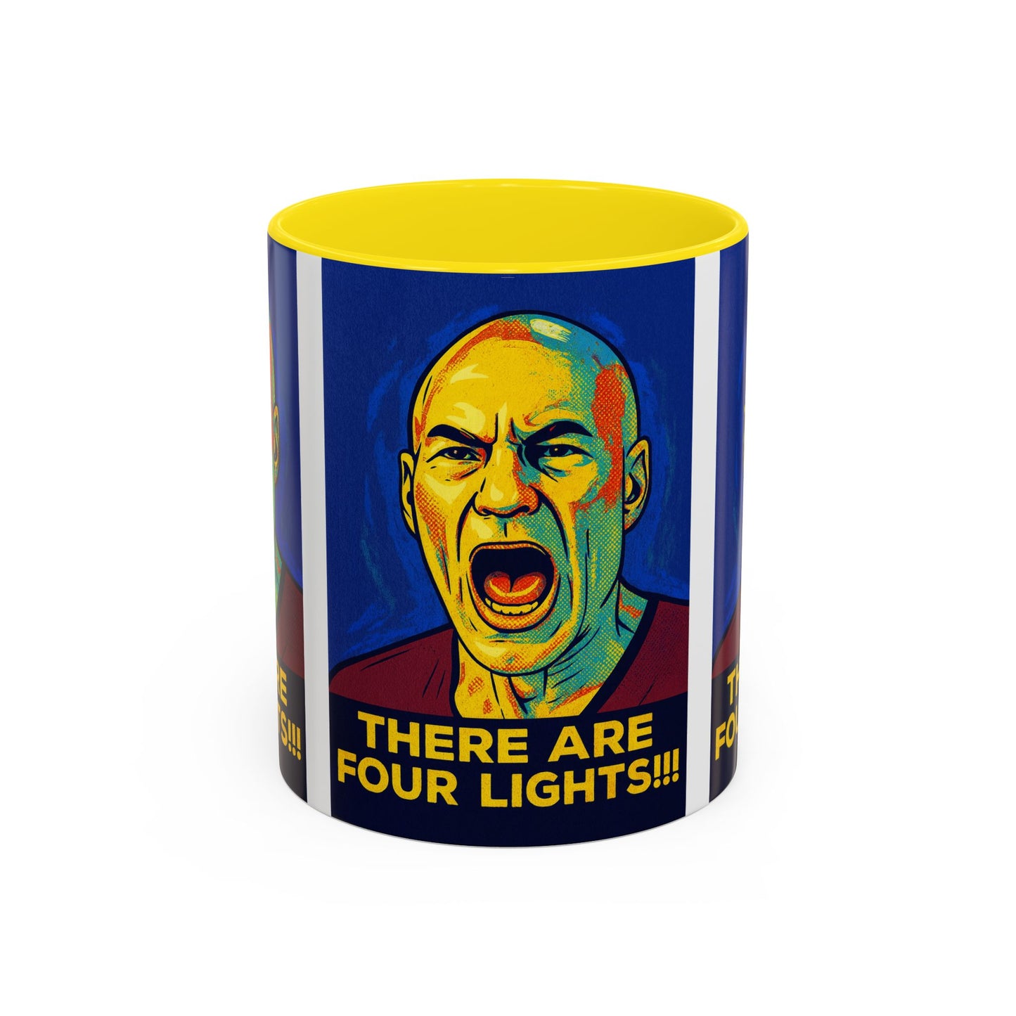 Star Trek Captain Picard Four Lights Mug