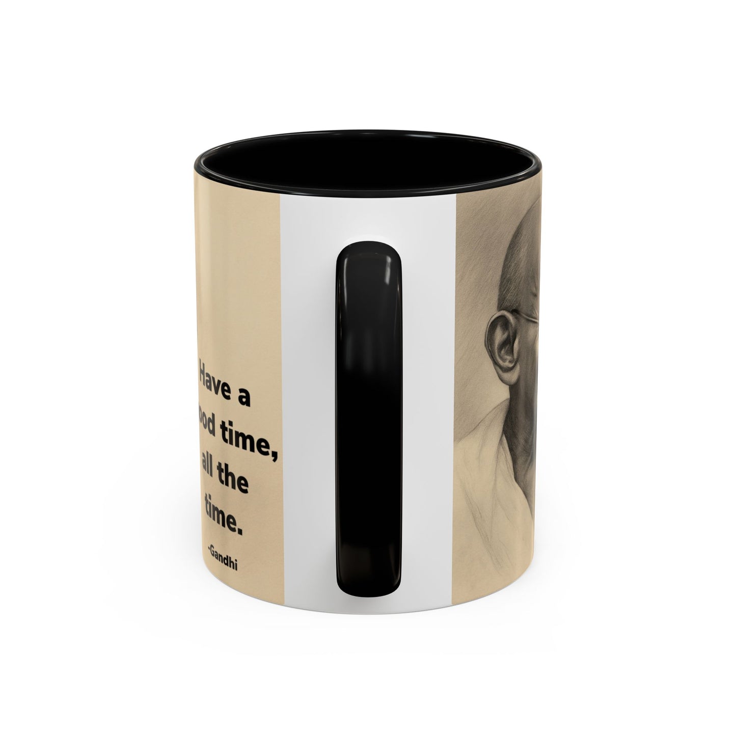 Inspirational Gandhi Quote Mug