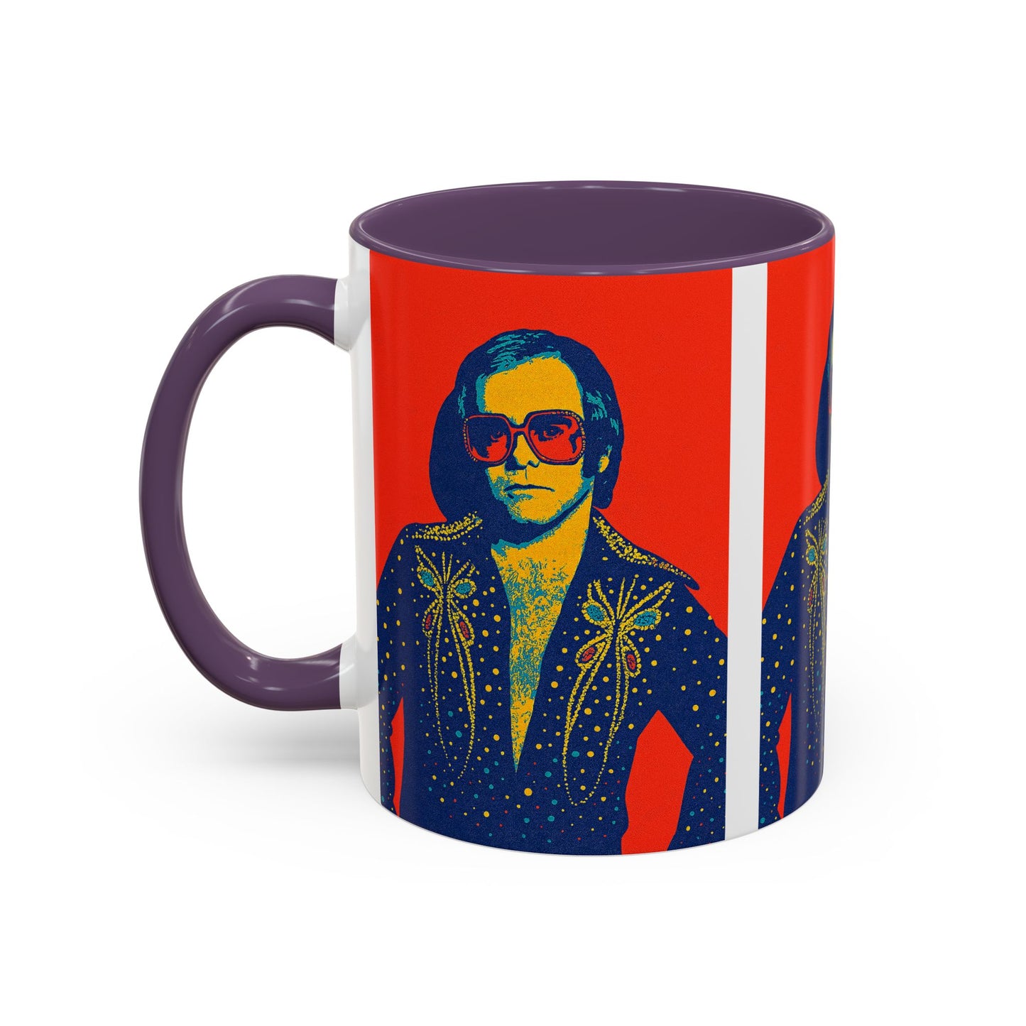 E. John Pop Art Mug
