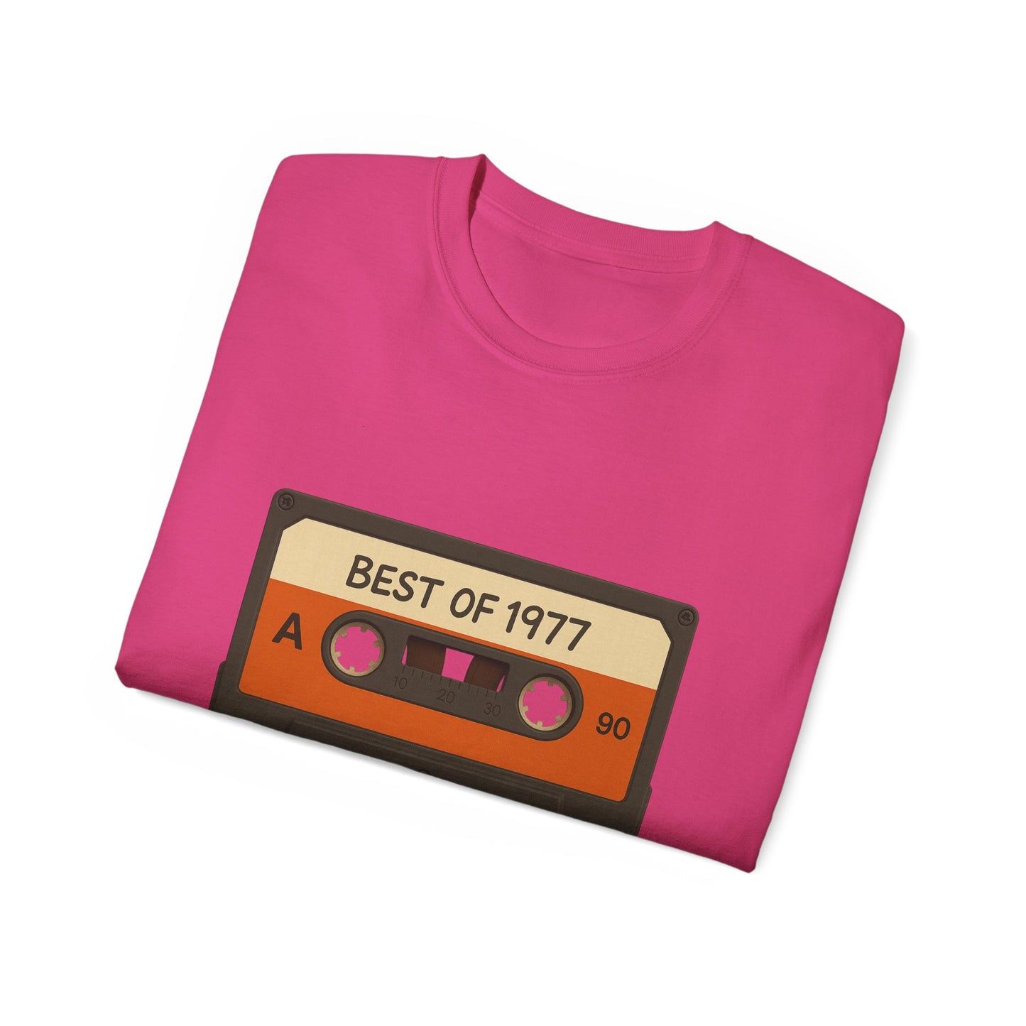 Retro Cassette Tape Best of 1977 T-Shirt