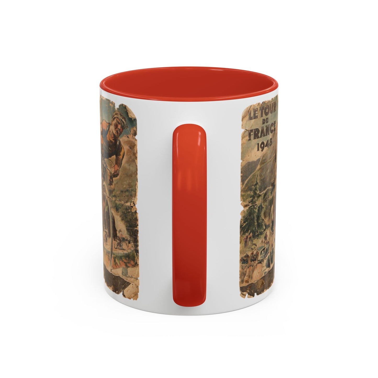 Tour De France 1948 Poster Coffee Mug (11, 15oz)