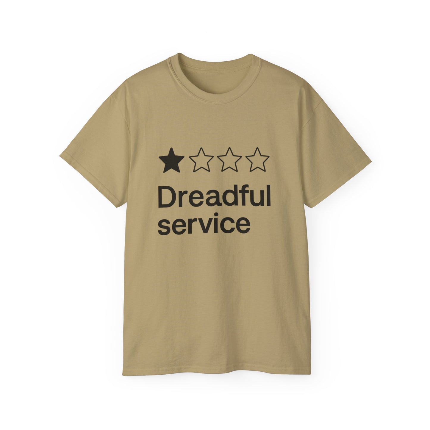 One Star Dreadful Service T-Shirt