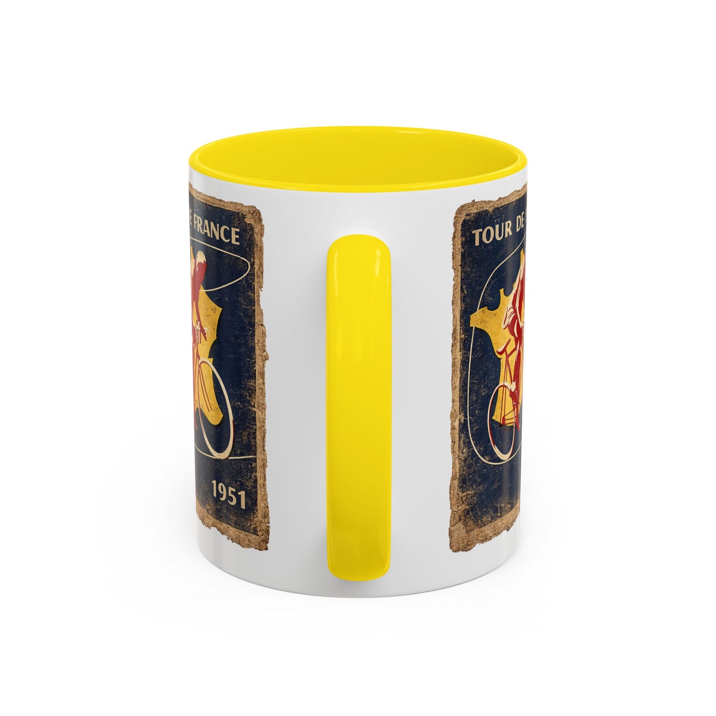 Tour de France 1951 Poster  Coffee Mug (11, 15oz)