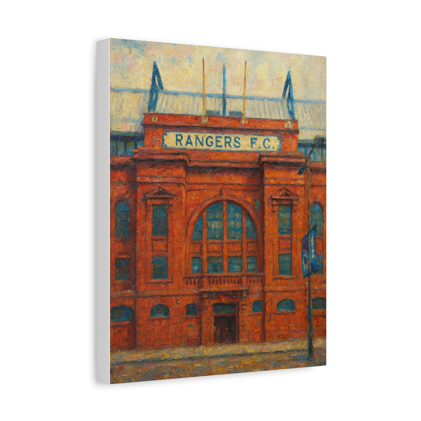 Ibrox Stadium Rangers FC Canvas Wall Art