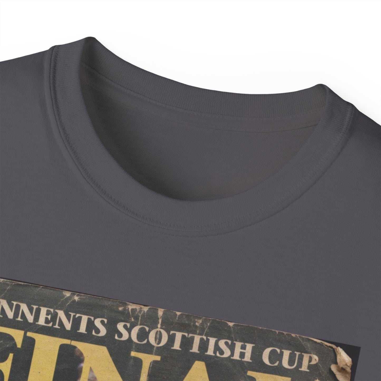 1994 Scottish Challenge Cup Final Dundee United Rangers Programme Poster Unisex Ultra Cotton Tee