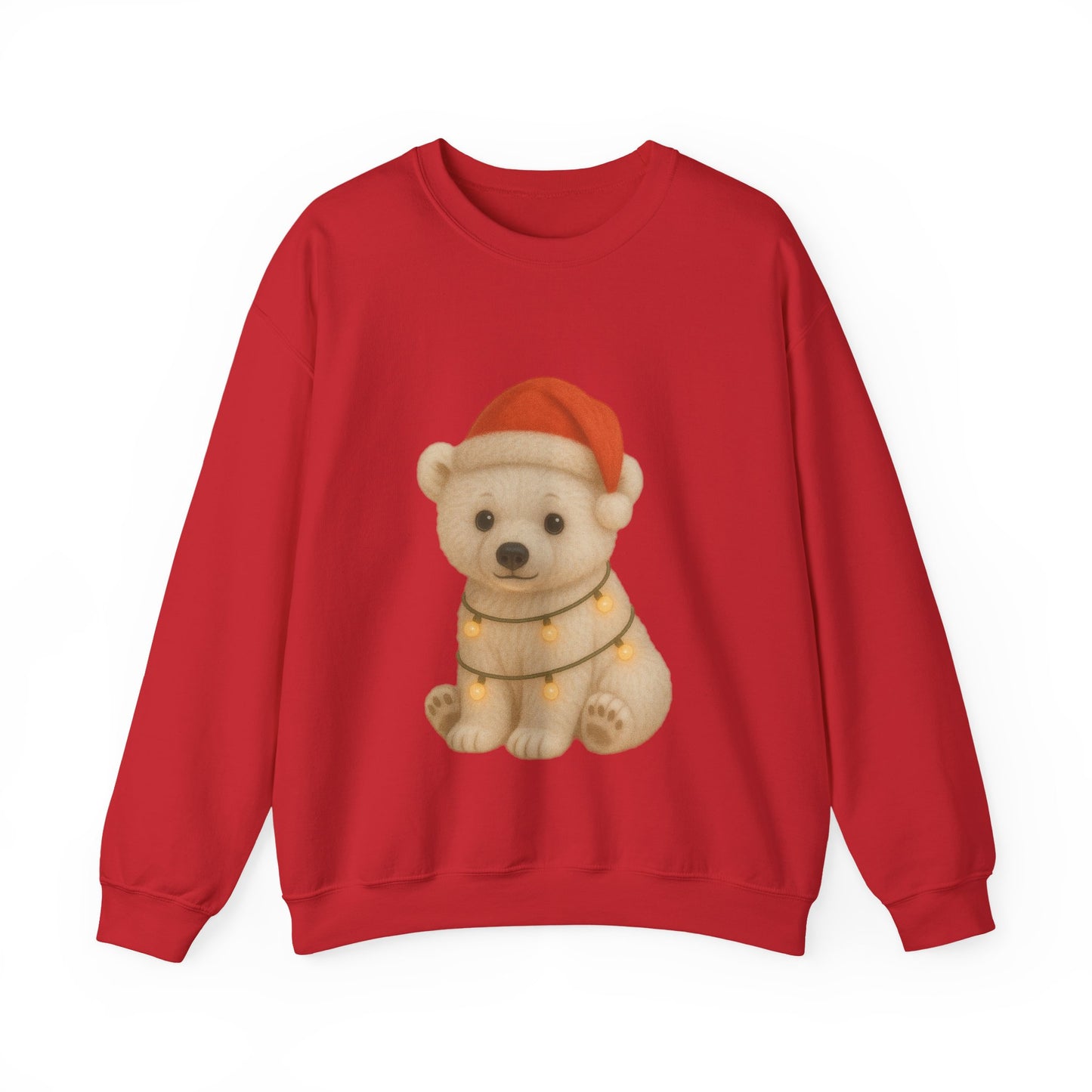 Cozy Christmas Polar Bear Sweatshirt
