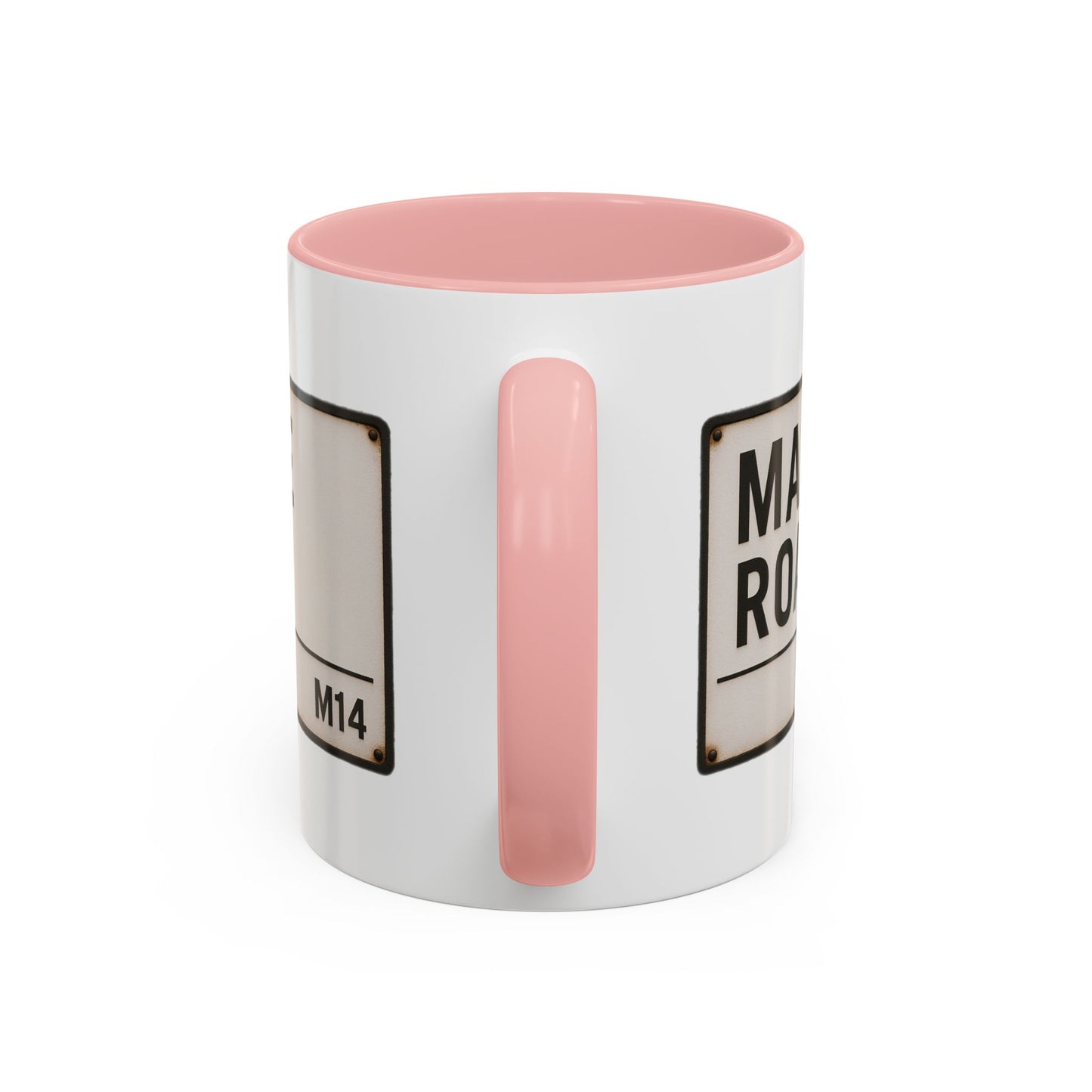 Maine Road Manchester City Road Sign Mug