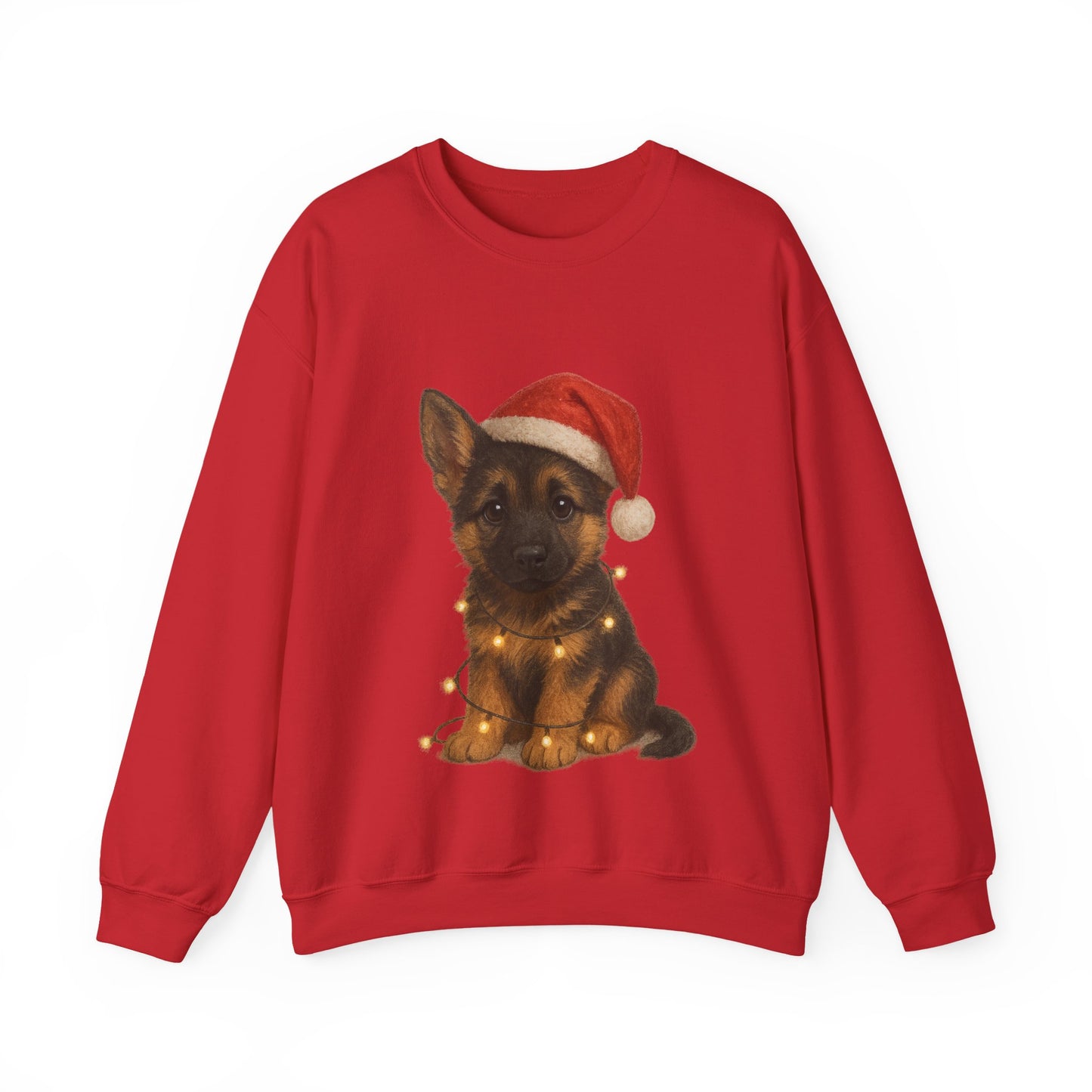 Christmas German Shepherd Puppy Sweatshirt