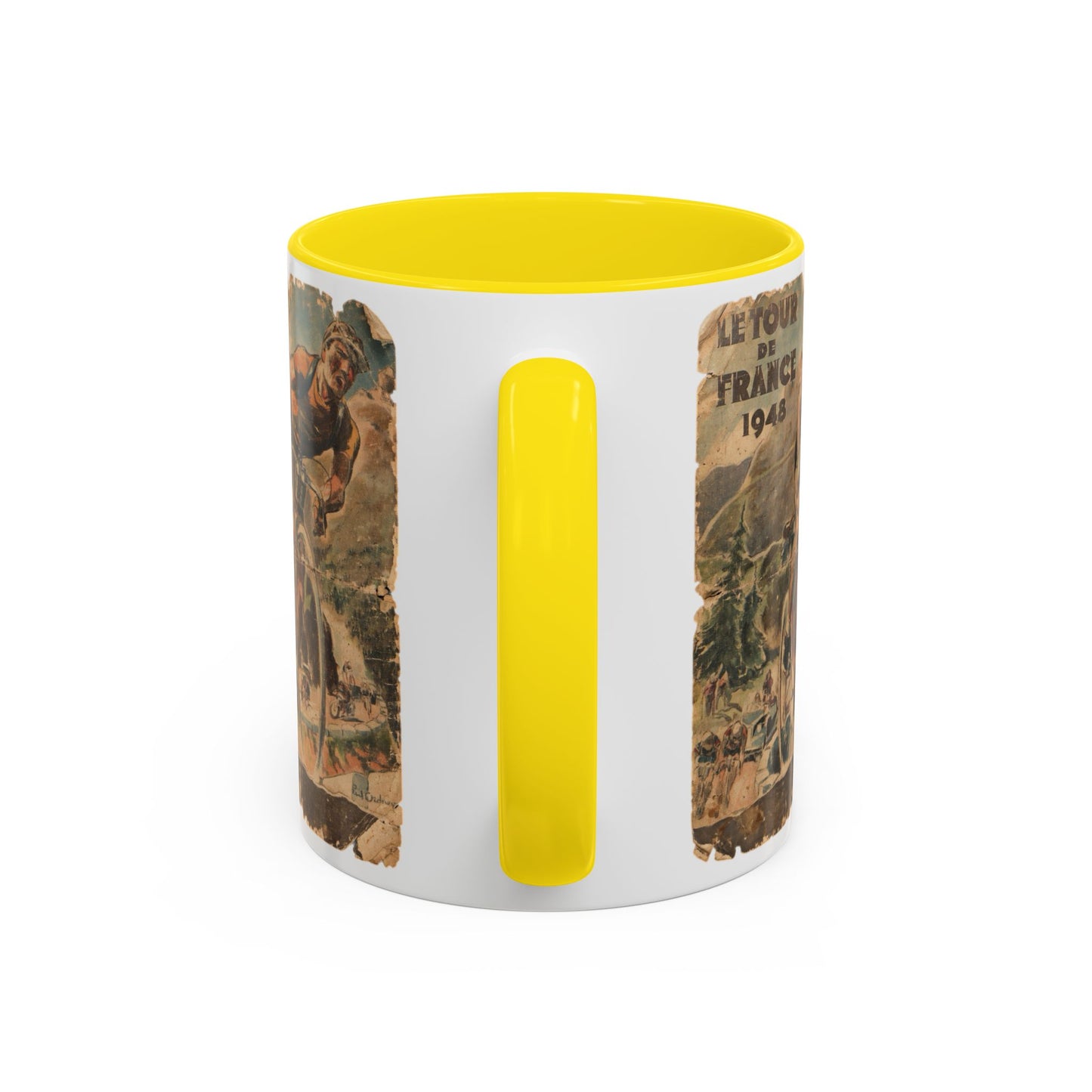 Tour De France 1948 Poster Coffee Mug (11, 15oz)