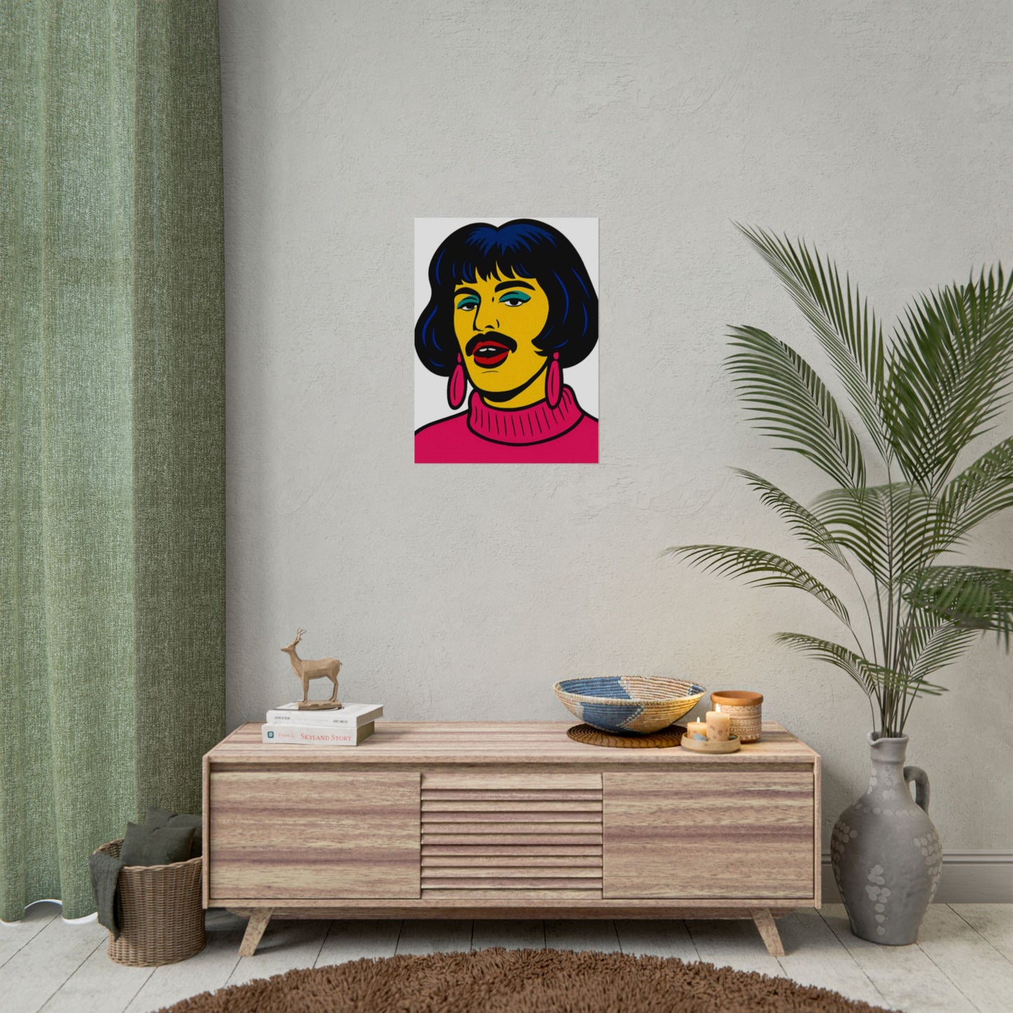 Mercury Pop Art I Want To Break Free Poster