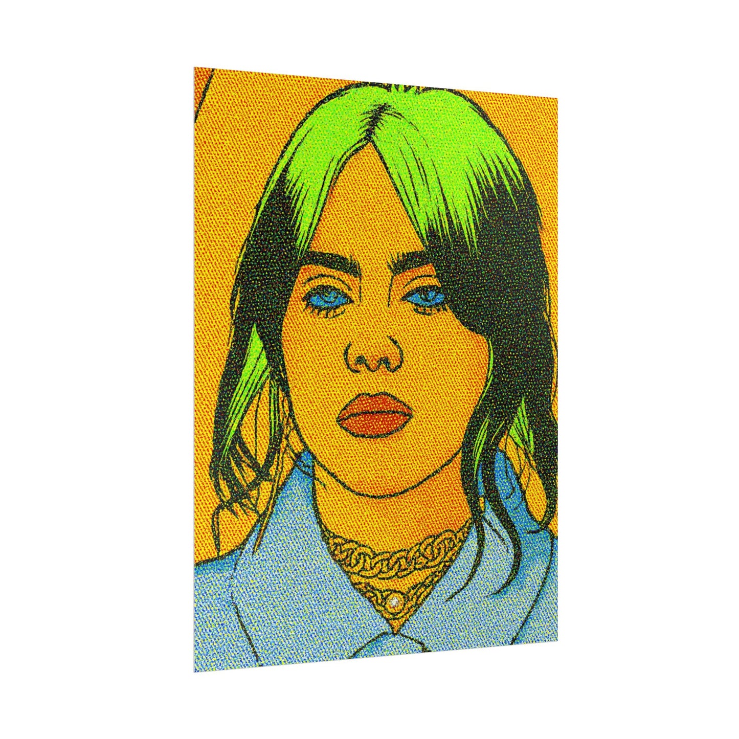 Billie Pop Art Poster