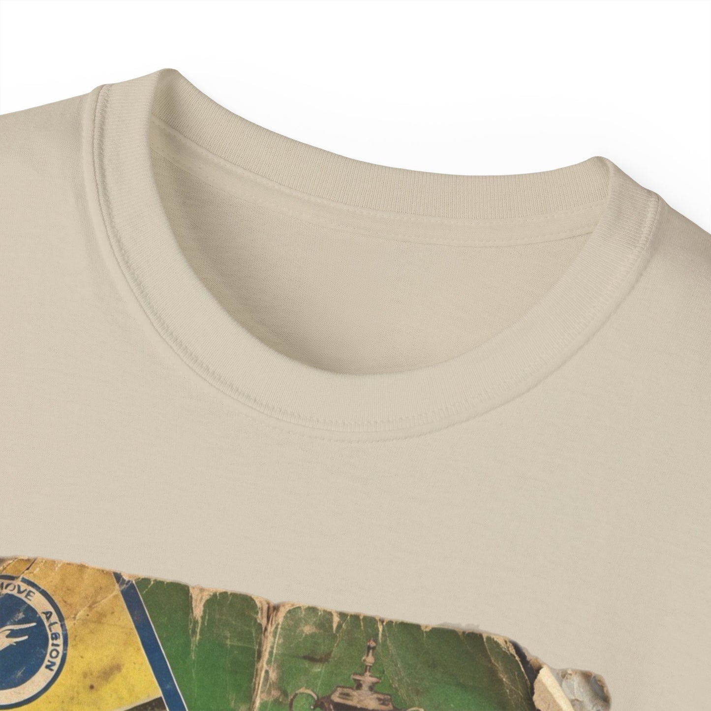 1983 FA Cup Final Manchester United Brighton Programme Poster Unisex Ultra Cotton Tee