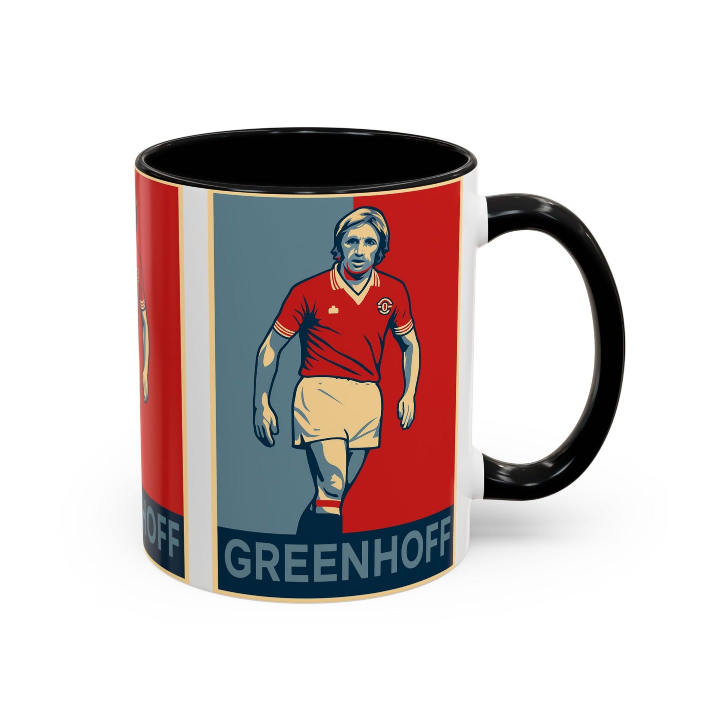 Jimmy Greenhoff Hope Home Mug - Manchester United