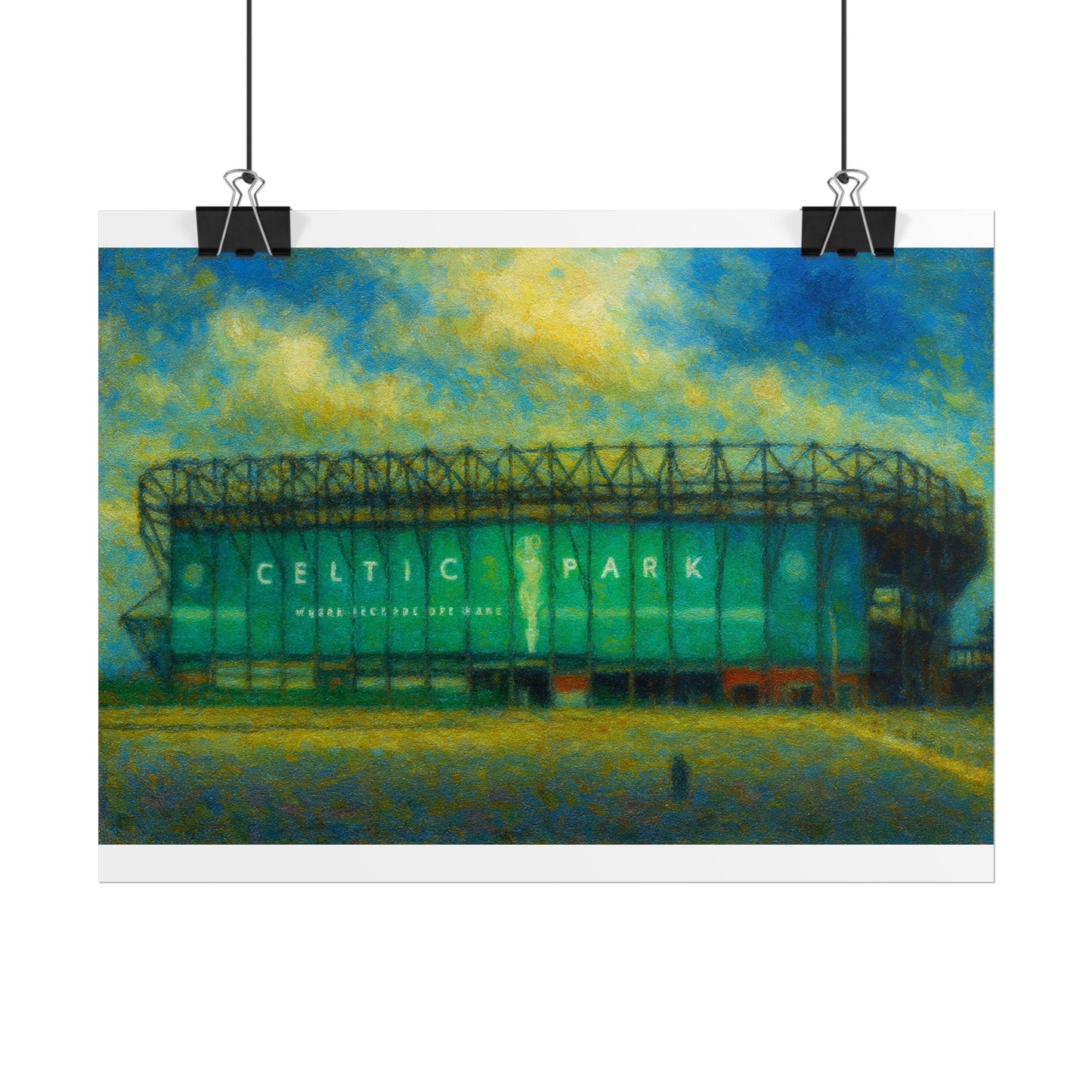 Celtic FC Celtic Park Art Print Poster