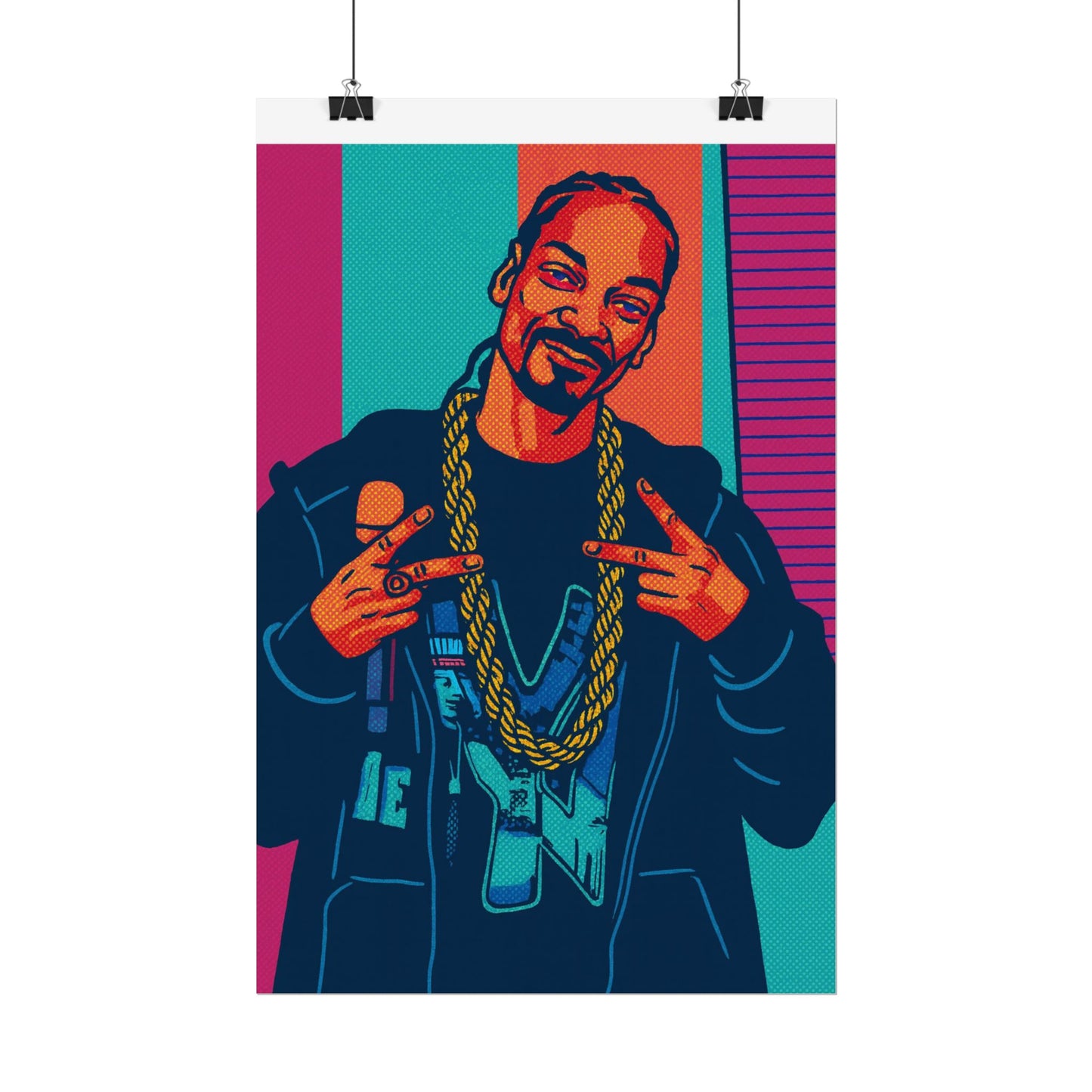 Snoop Dogg Pop Art Poster