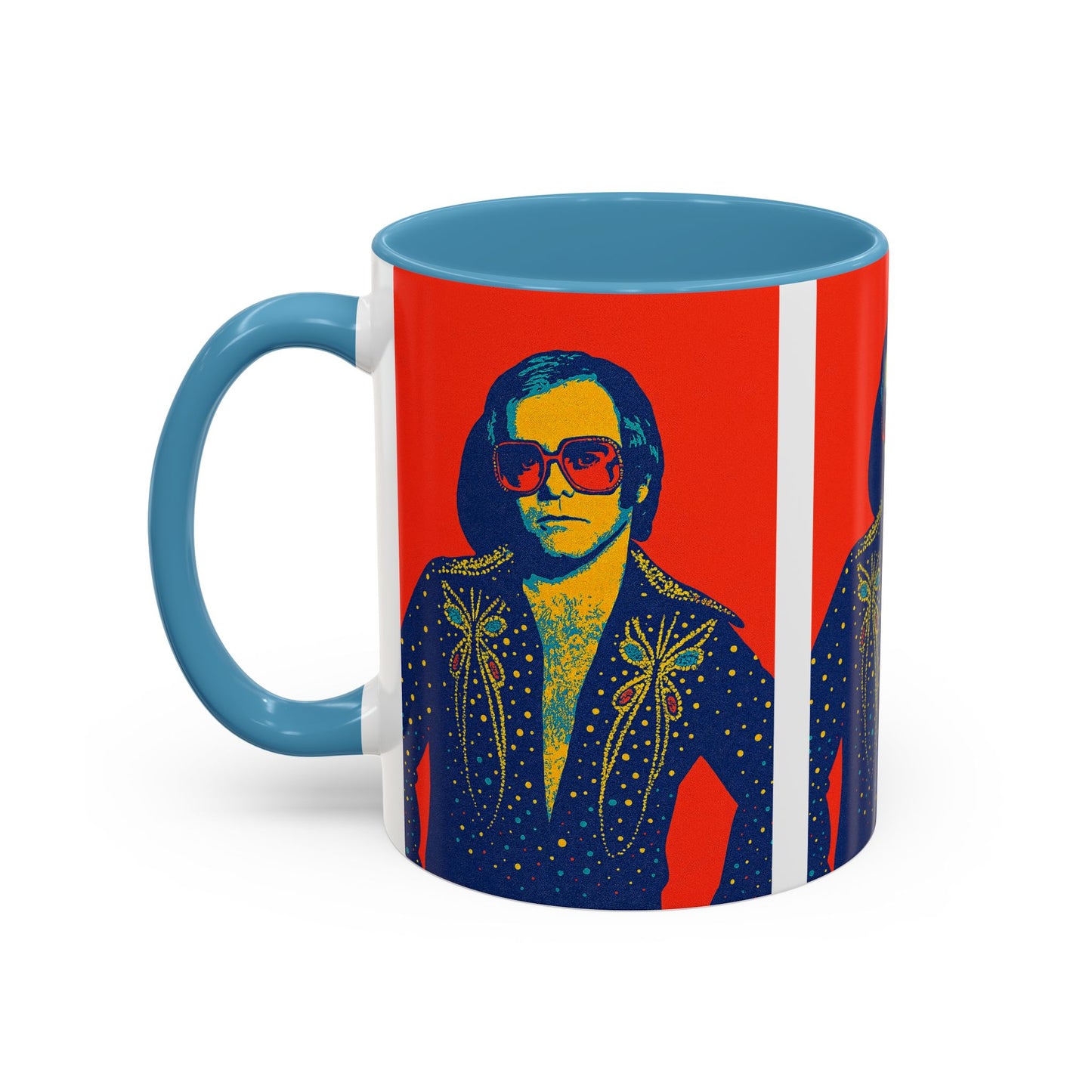 E. John Pop Art Mug