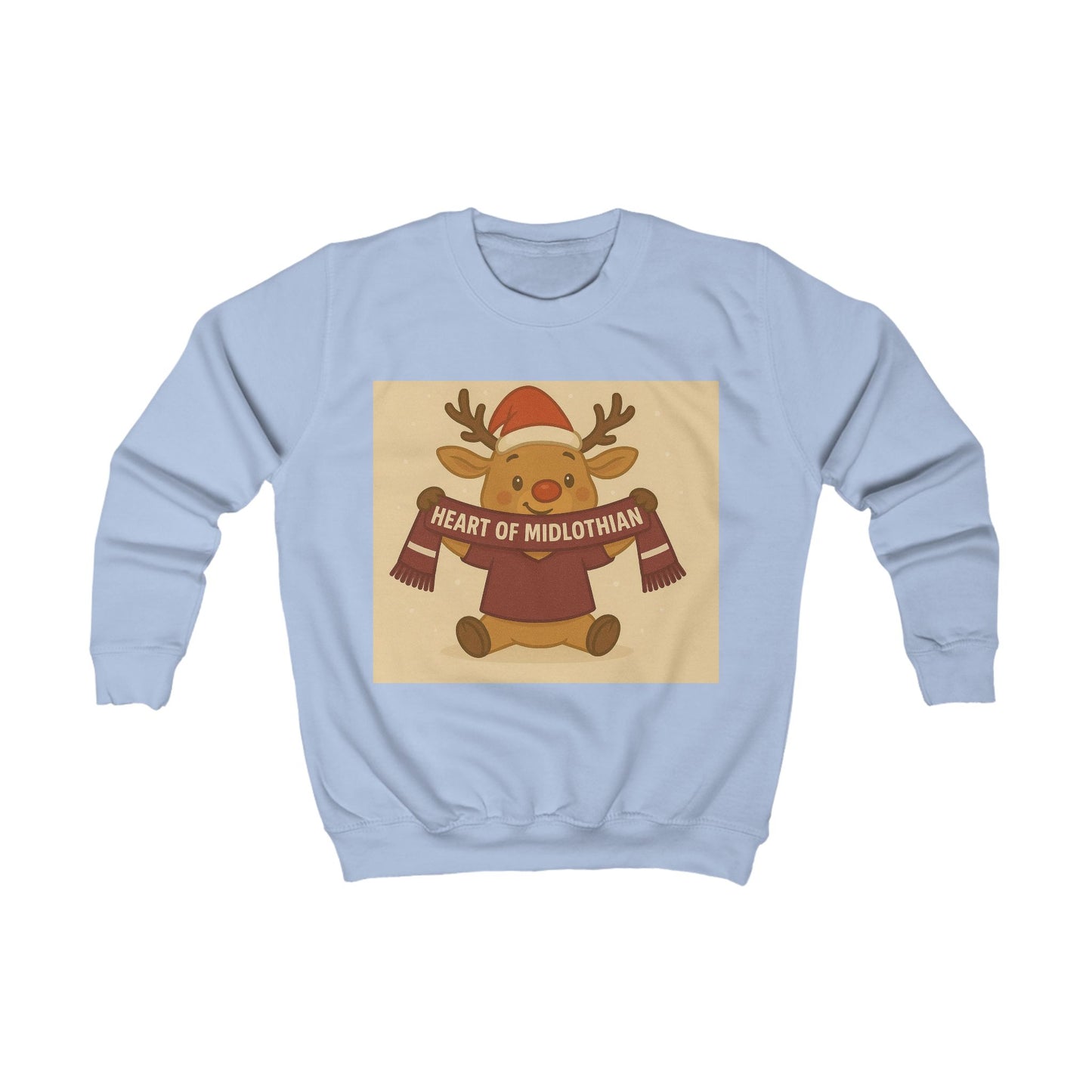 Heart of Midlothian Reindeer Christmas Jumper
