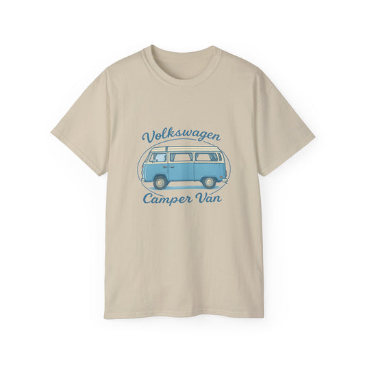 Volkswagen Camper Van Blue Side T-Shirt