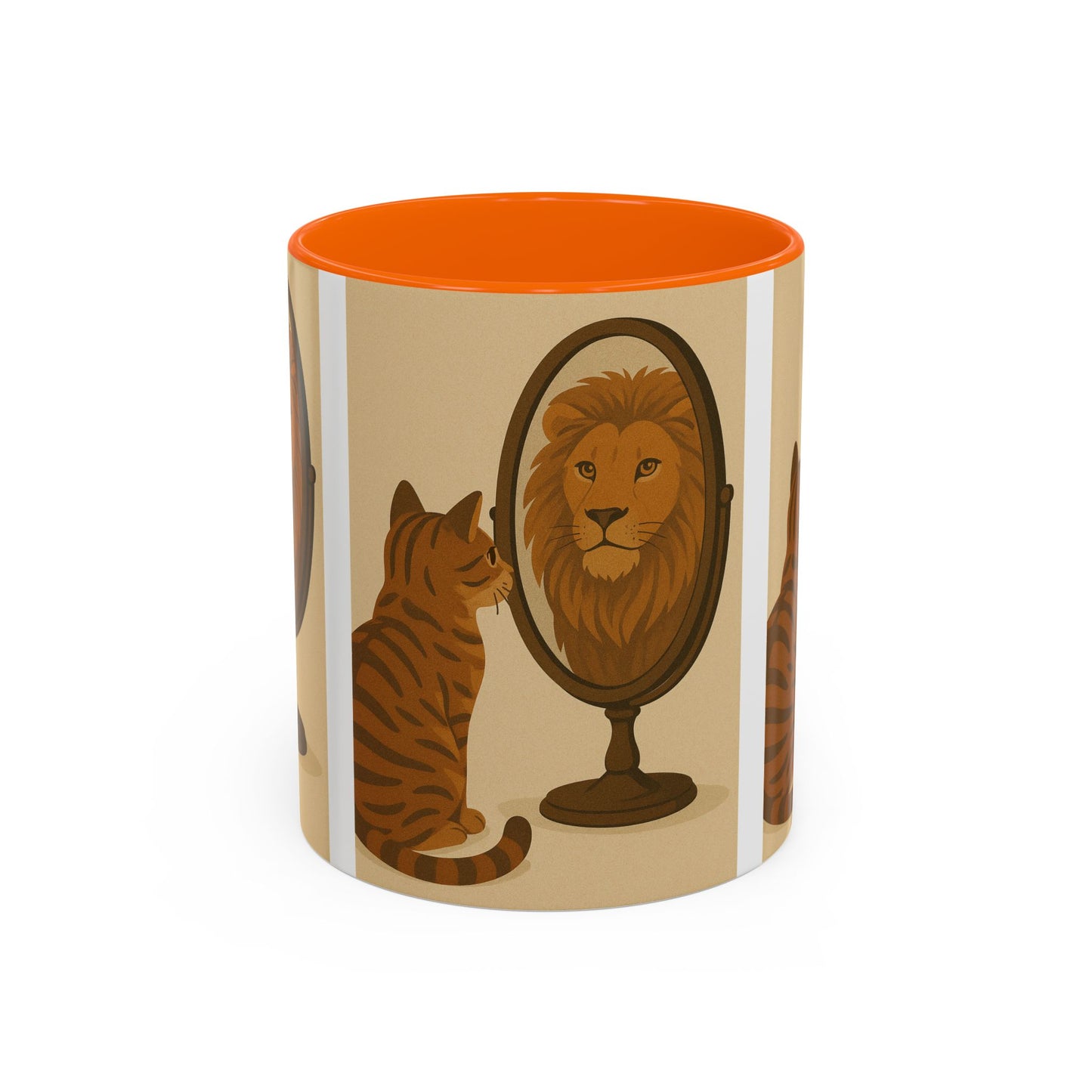 Cat and Lion Mug
