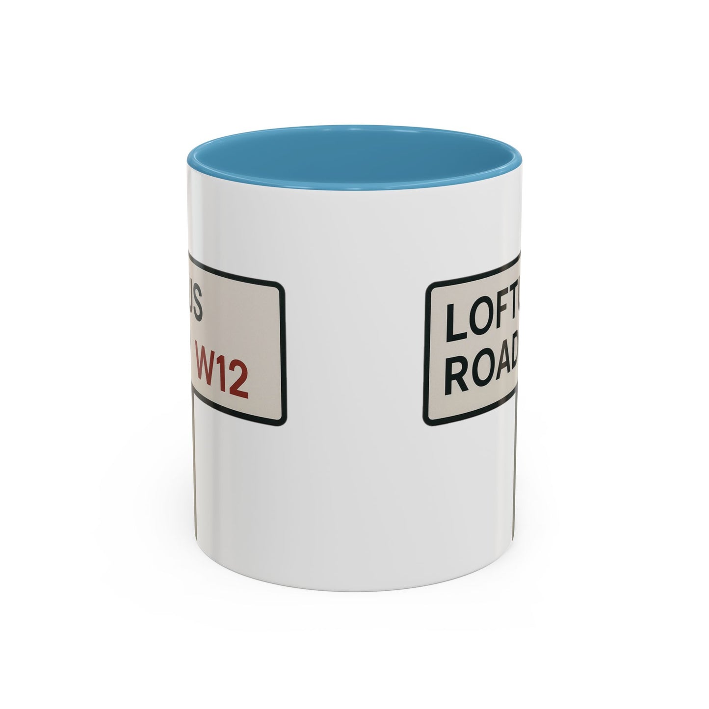 Loftus Road QPR Road Sign Mug