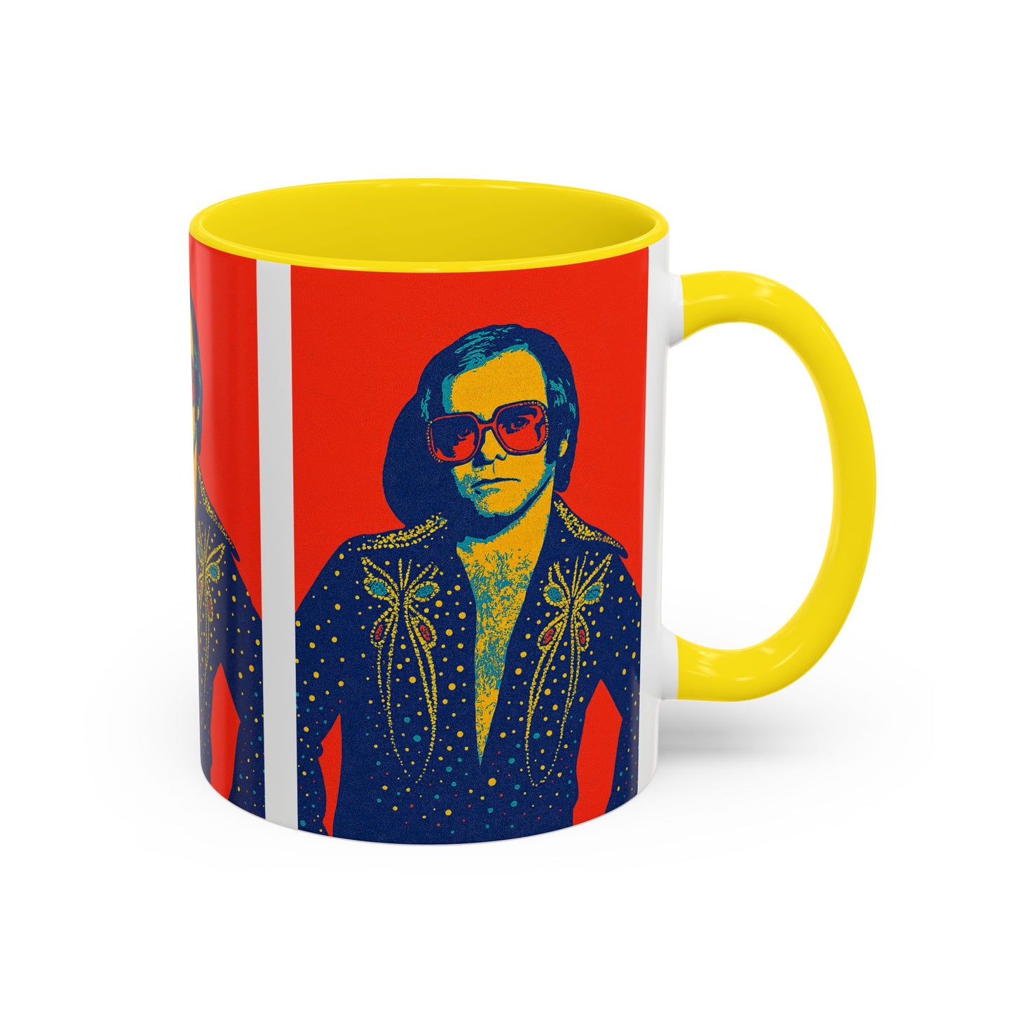 E. John Pop Art Mug
