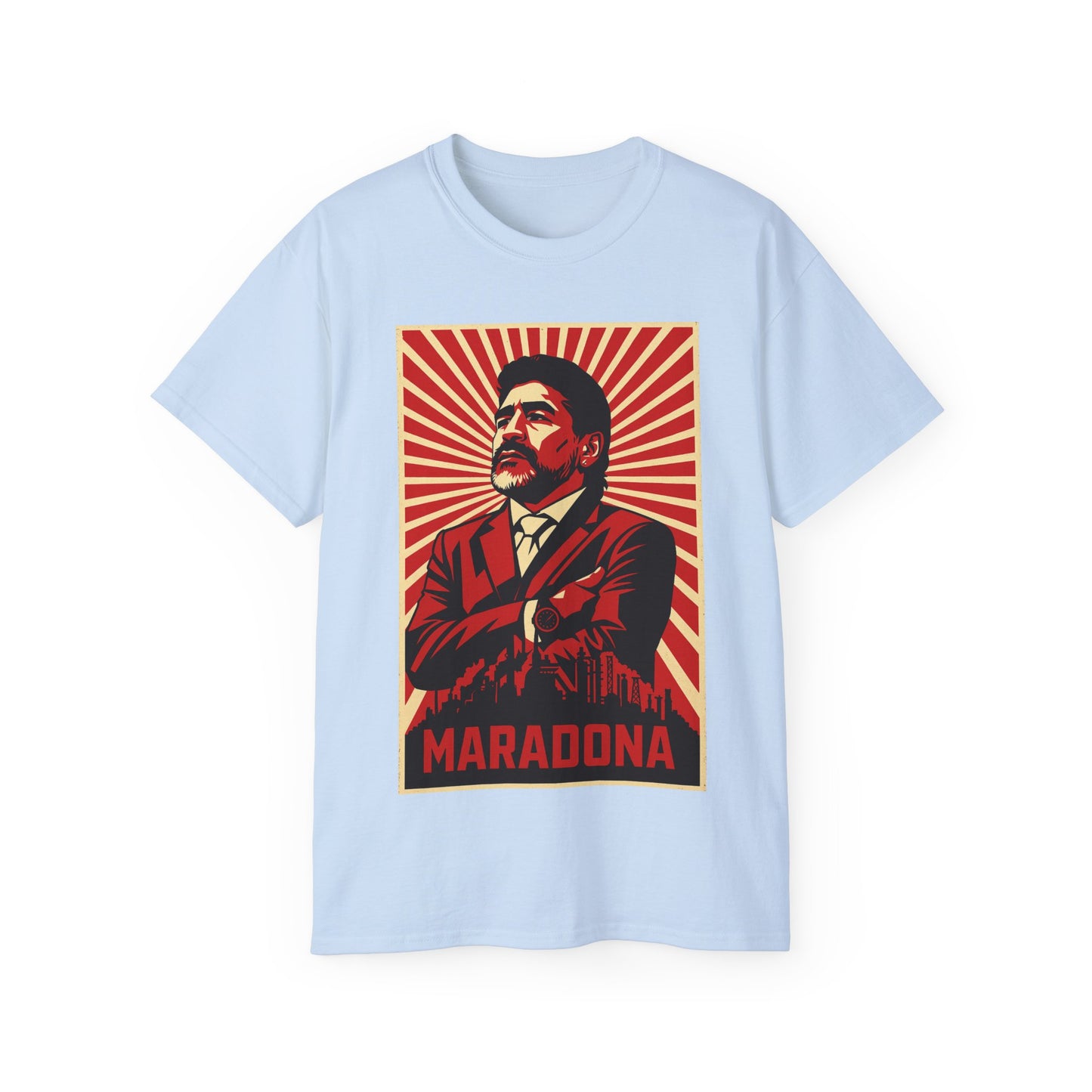 Maradona Propaganda Poster T-Shirt - Argentina