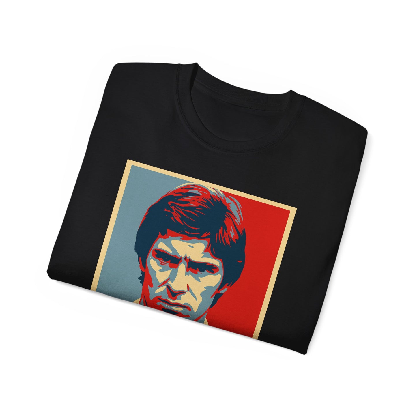 Martin Buchan Hope Poster T-Shirt - Manchester United