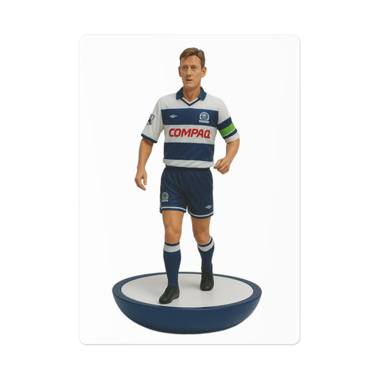 Alan McDonald Subbuteo Playing Cards - Queens Park Rangers (QPR)