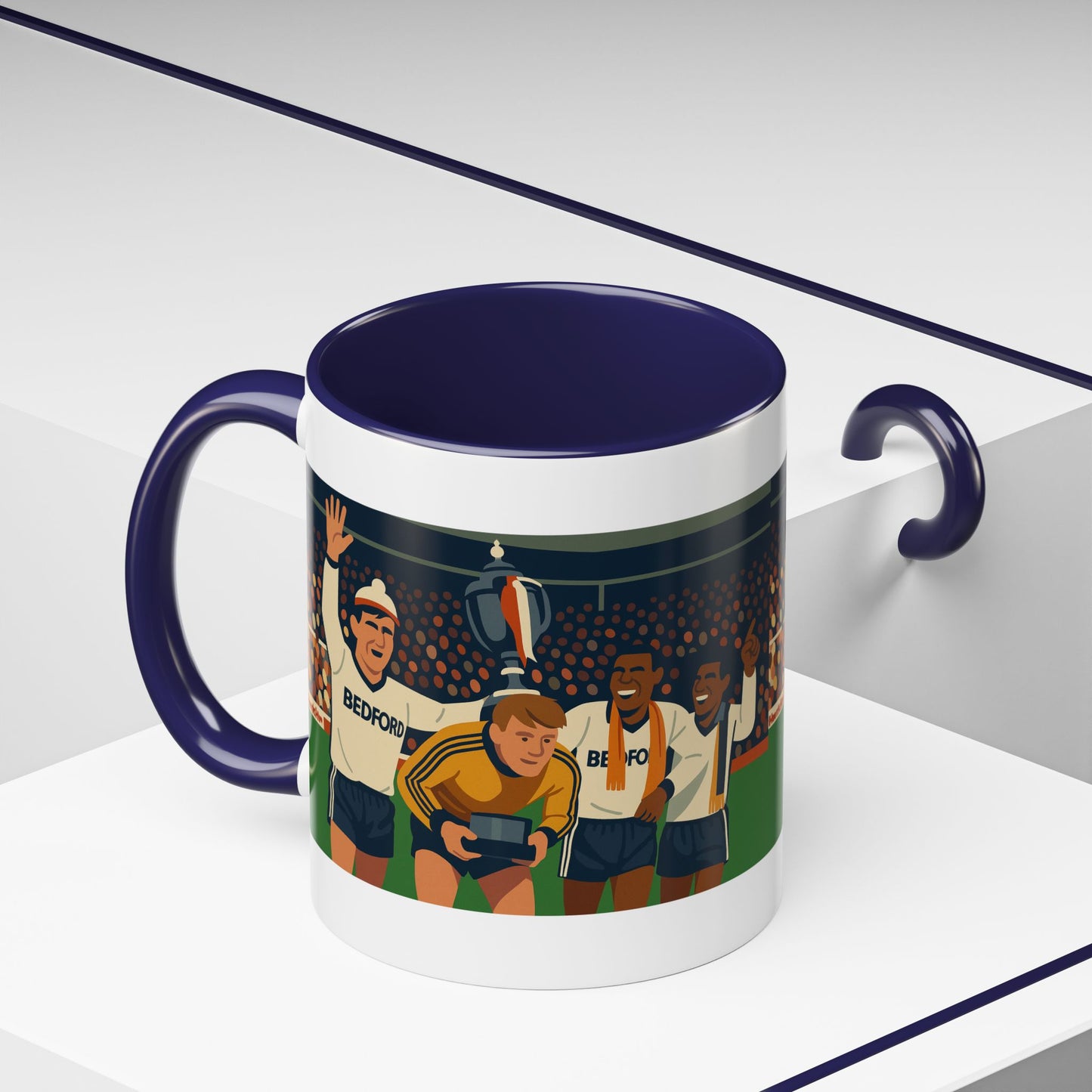 Luton Town Mug - Littlewoods Cup Winners 1988