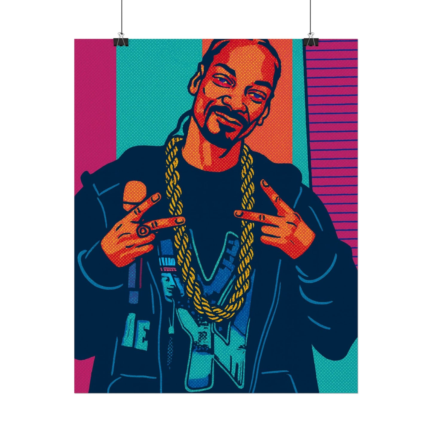 Snoop Dogg Pop Art Poster