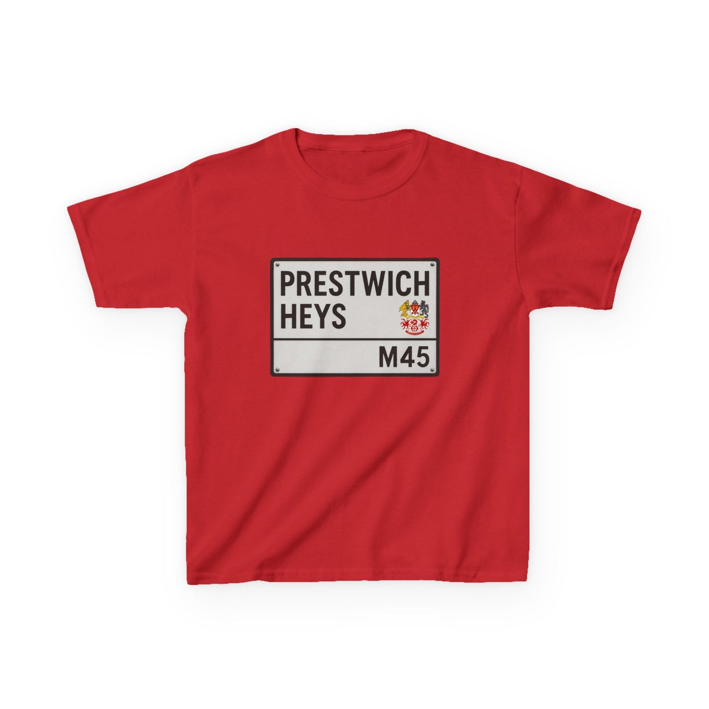 Prestwich Heys Road Sign T-Shirt