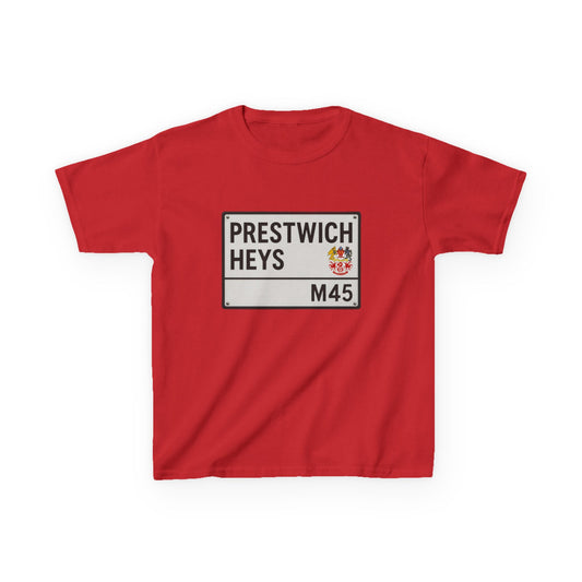 Prestwich Heys Road Sign T-Shirt