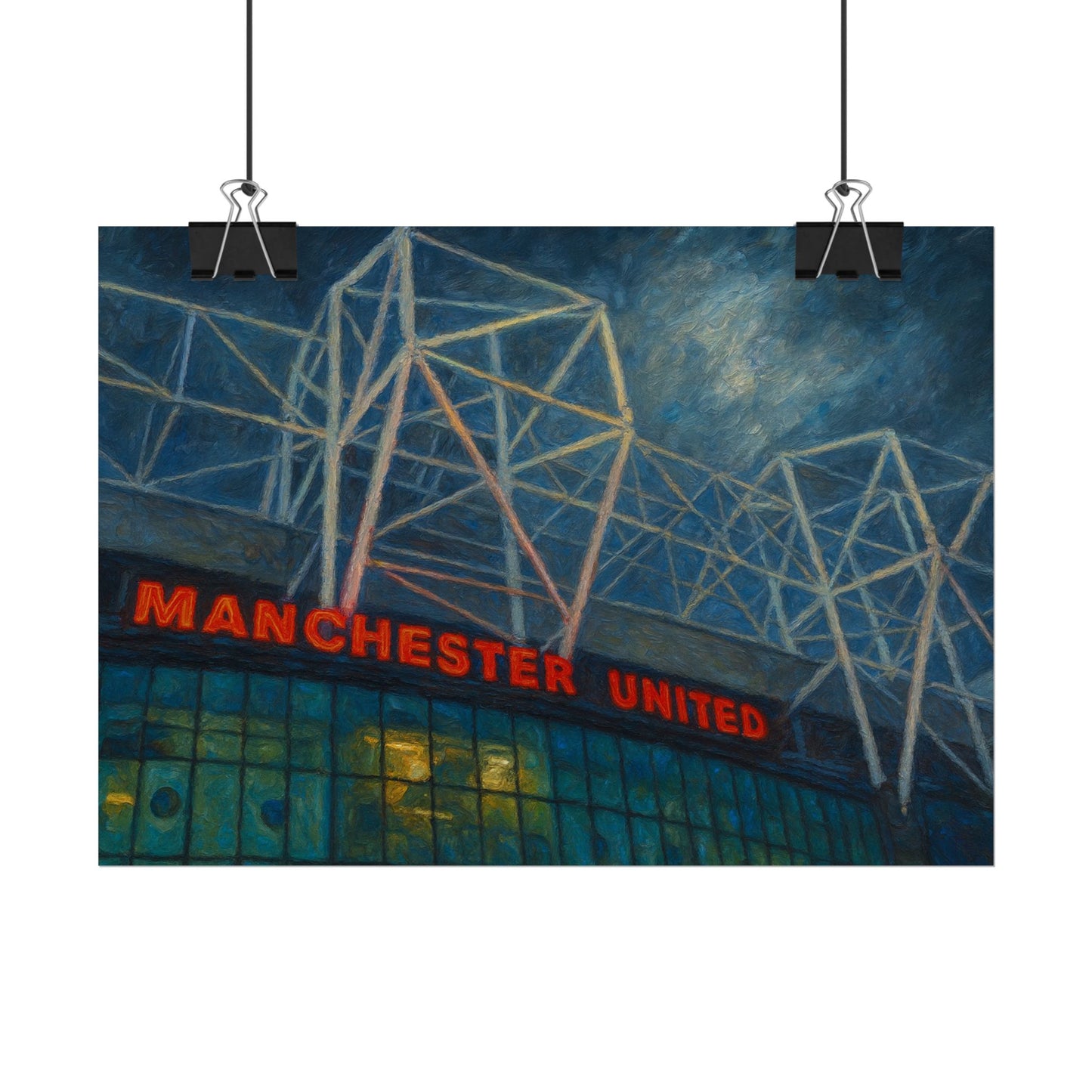 Manchester United Old Trafford Rolled Poster