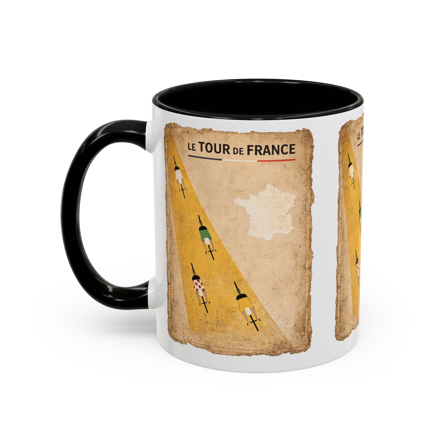 Tour de France Road Accent Coffee Mug (11, 15oz)