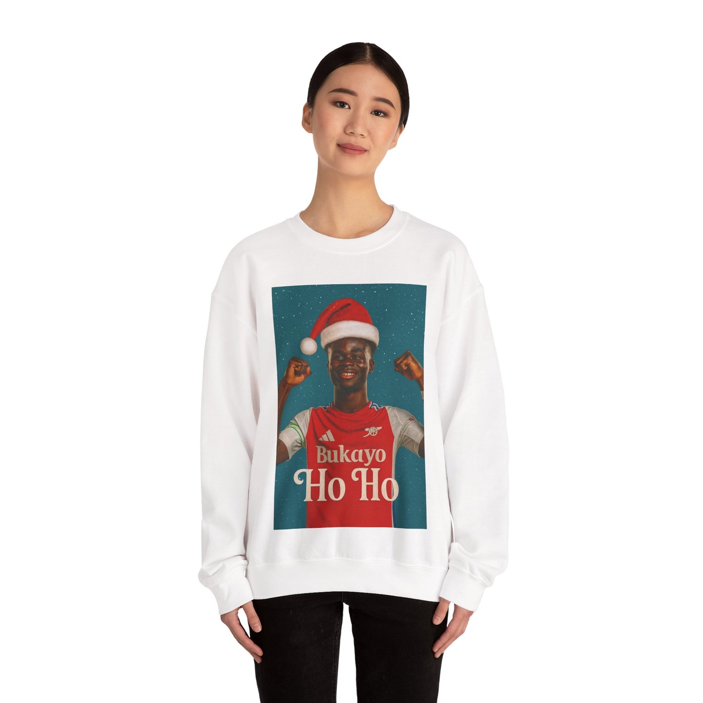 Bukayo Saka Arsenal Christmas Jumper