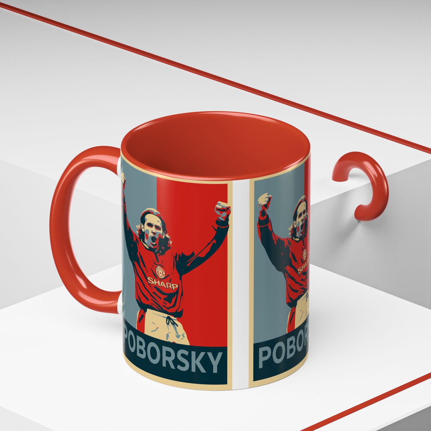 Karel Poborsky Hope Mug - Manchester United