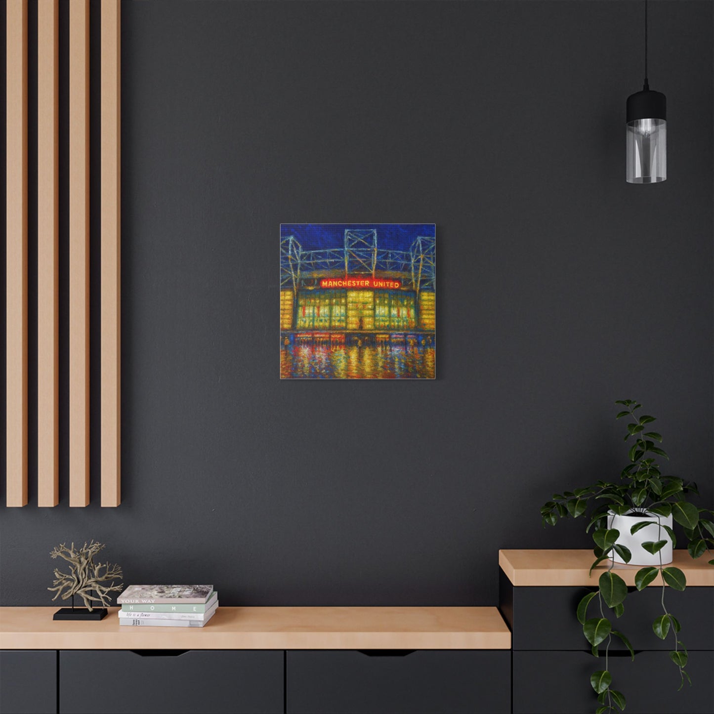 Manchester United Old Trafford Art Print Canvas