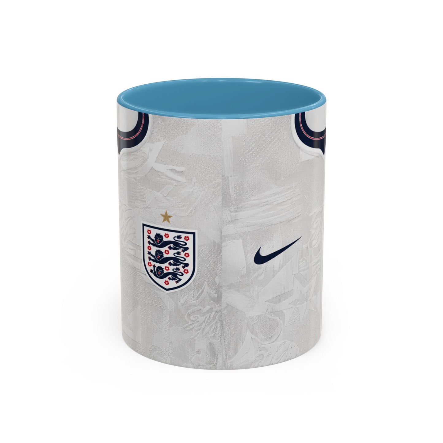 England 2026 World Cup Shirt Accent Coffee Mug (11, 15oz)