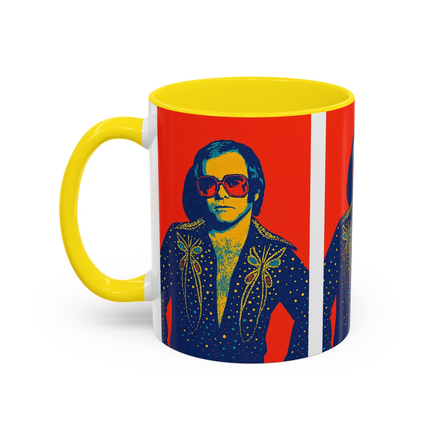 E. John Pop Art Mug