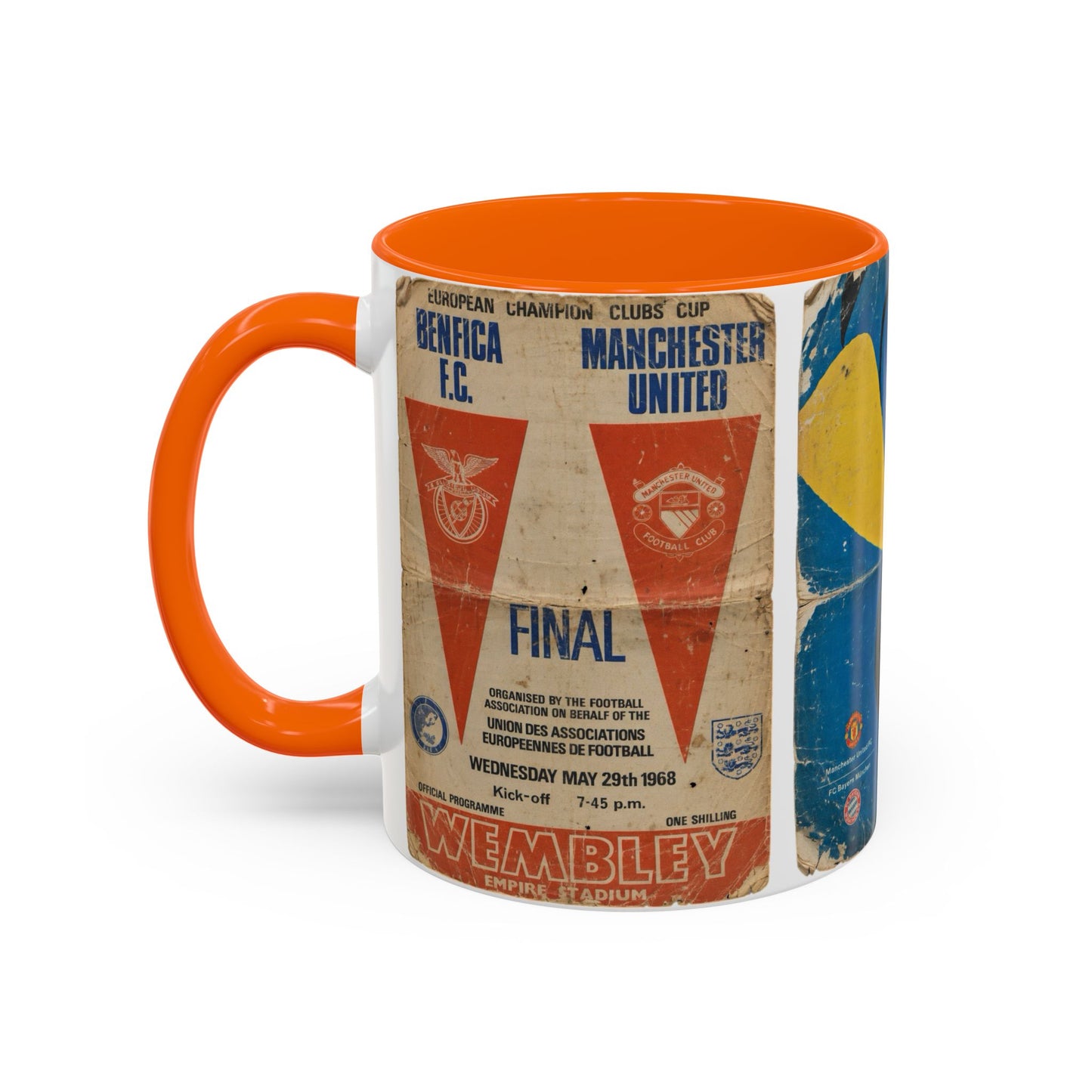 Manchester United European Cup Champions League Poster Coffee Mug (11, 15oz)