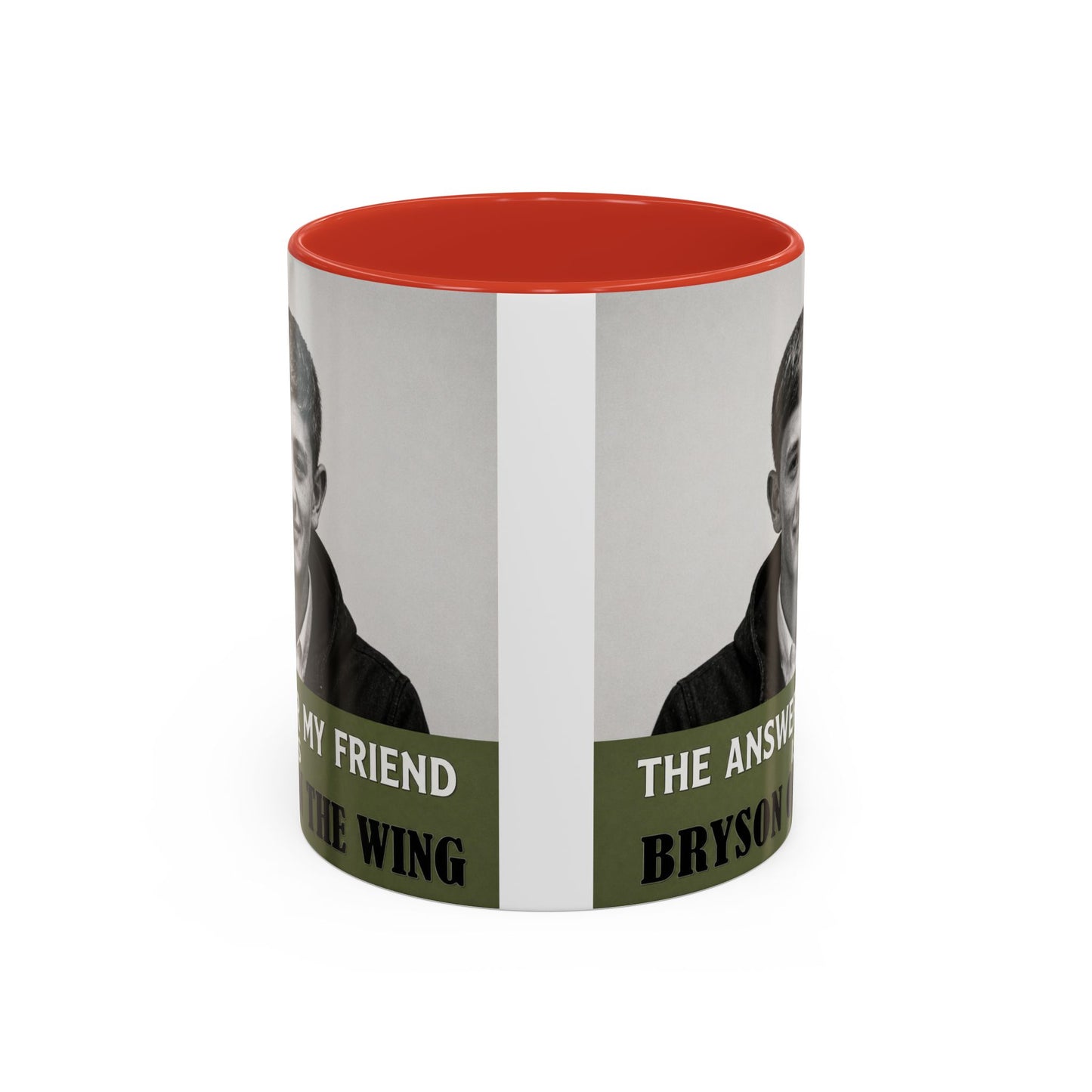Bryson Appleton The Answer My Friend - Prestwich Heys Accent Coffee Mug (11, 15oz)