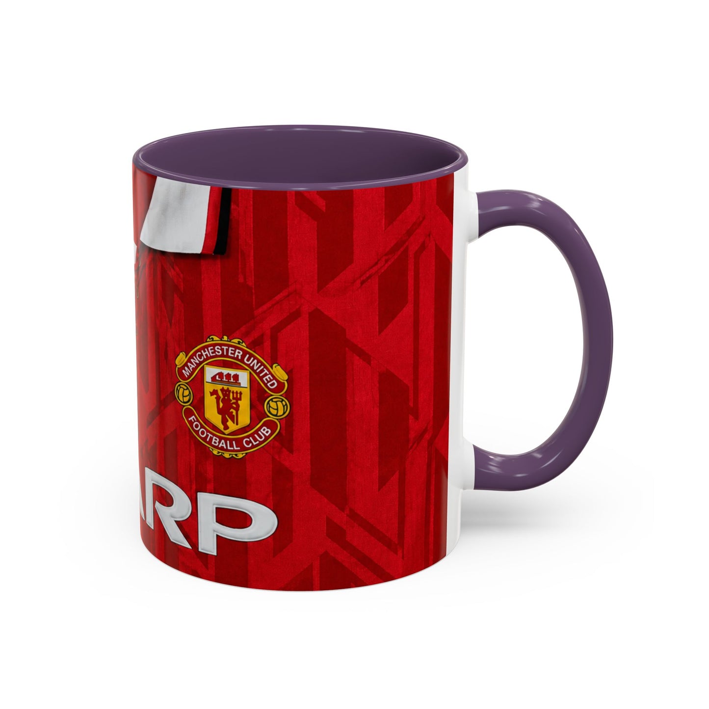 Manchester United 1992 - 94 Shirt Accent Coffee Mug (11, 15oz)