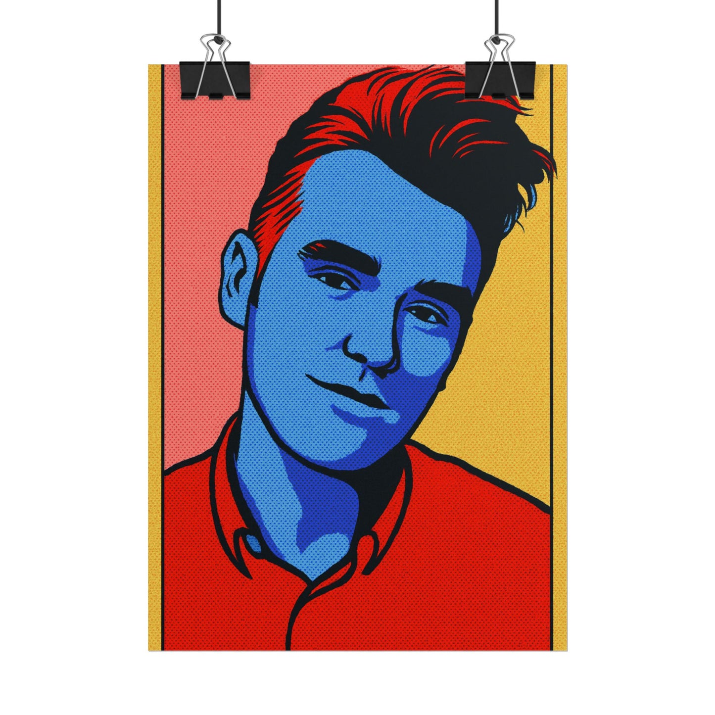 Morrissey Pop Art Poster