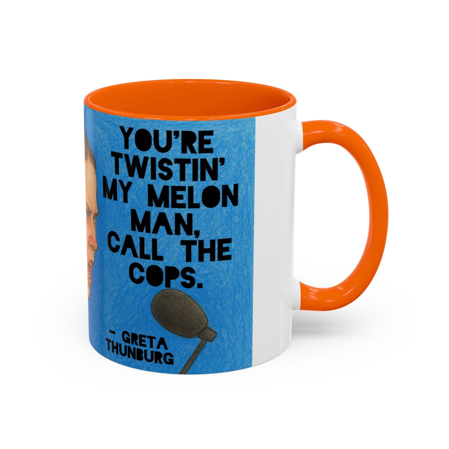 Greta Thunberg Happy Mondays Step On Mug