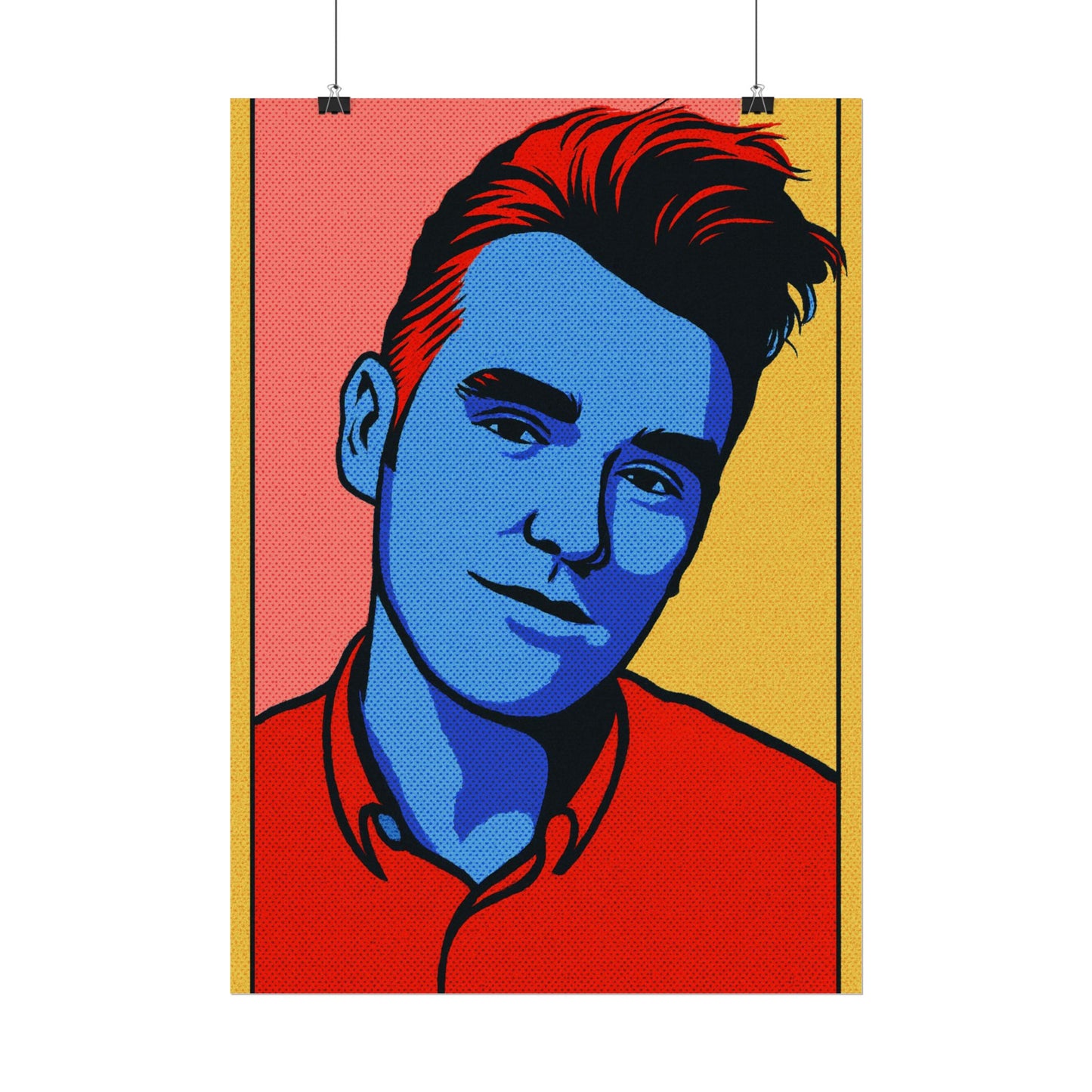 Morrissey Pop Art Poster
