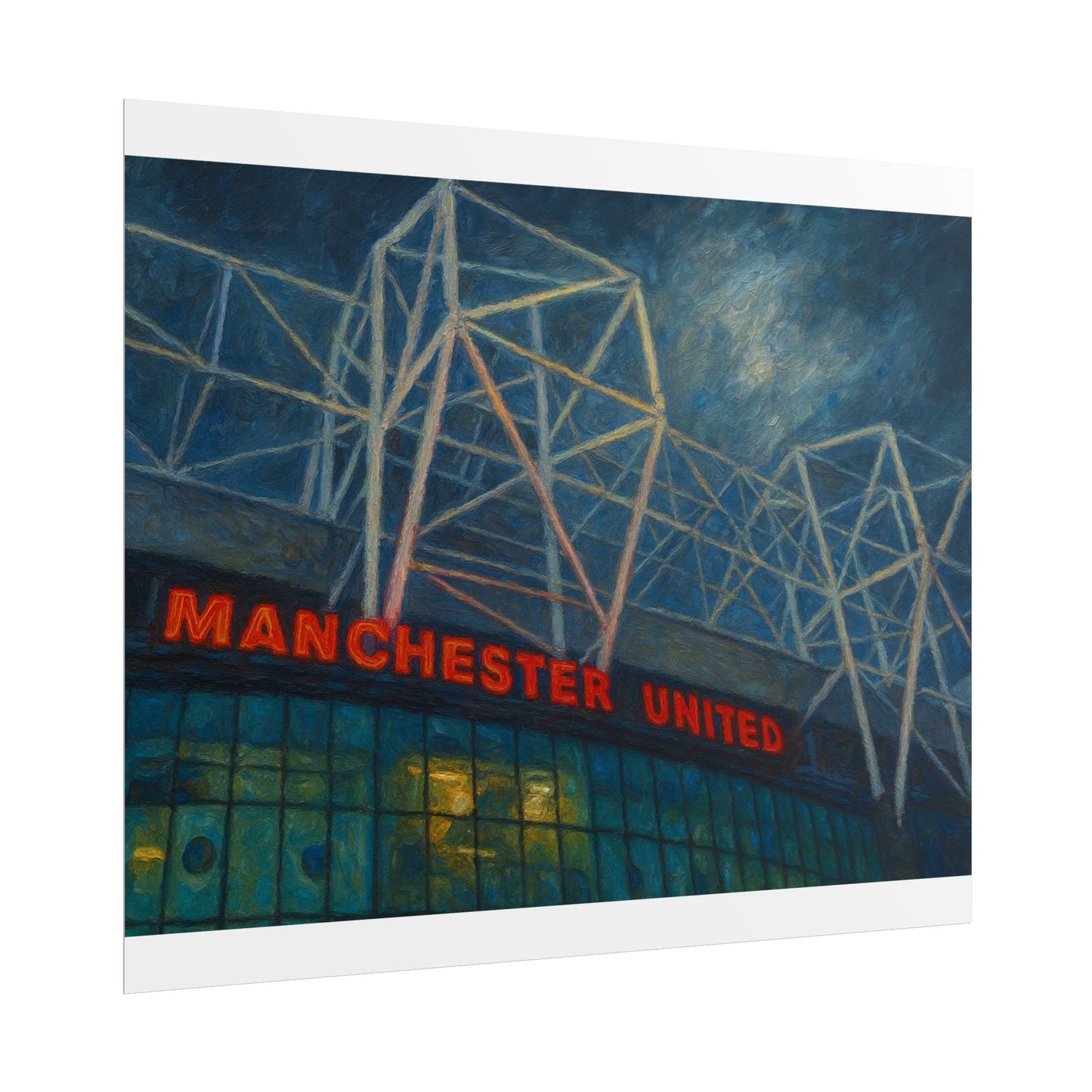 Manchester United Old Trafford Rolled Poster