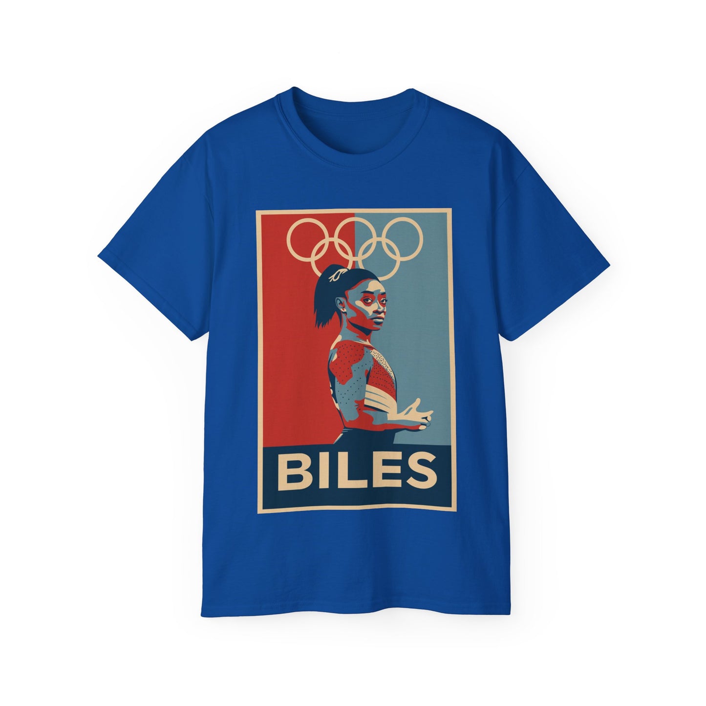 Simone Biles Olympic Rings T-Shirt
